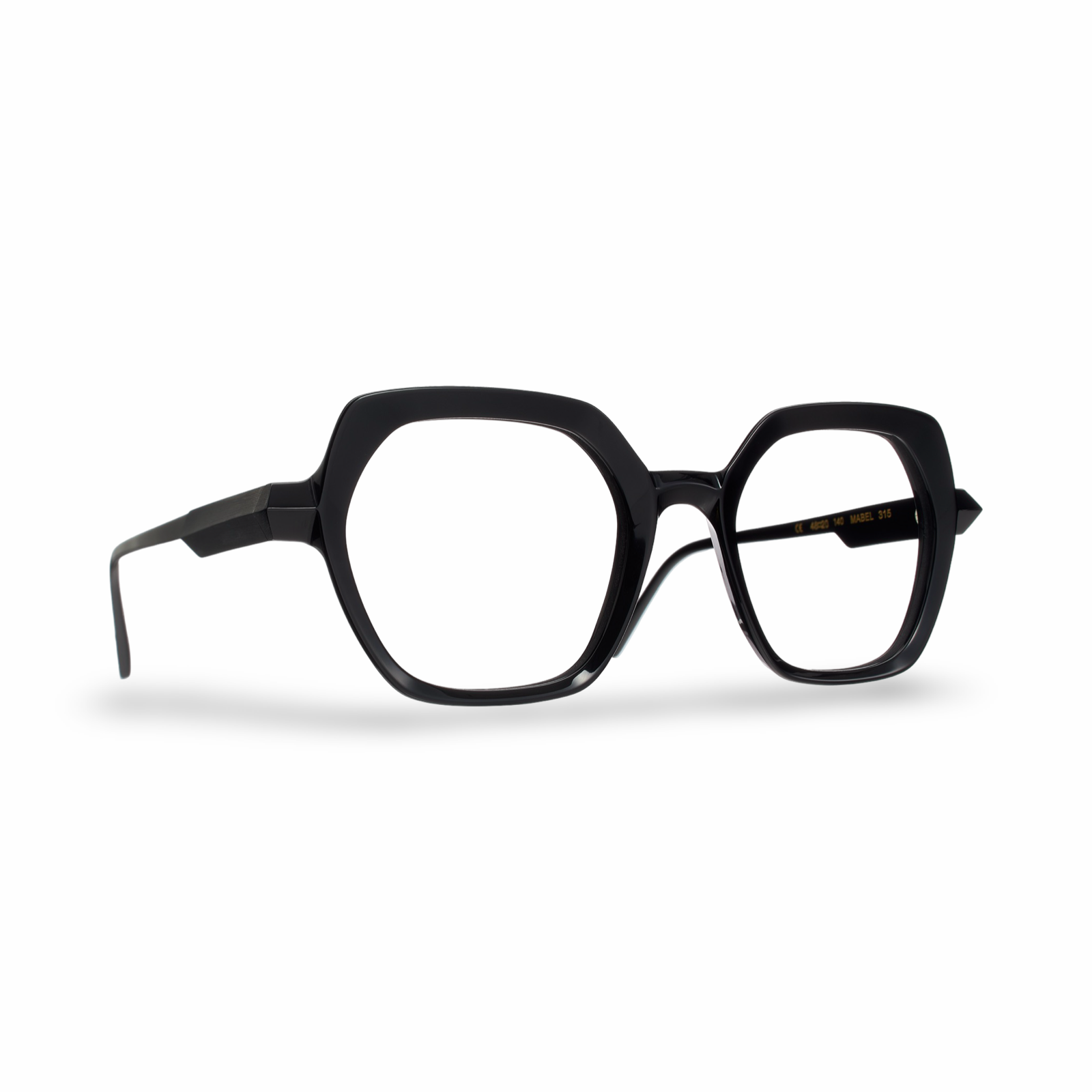 Montatura Caroline Abram Mabel 315 Black frontale nero