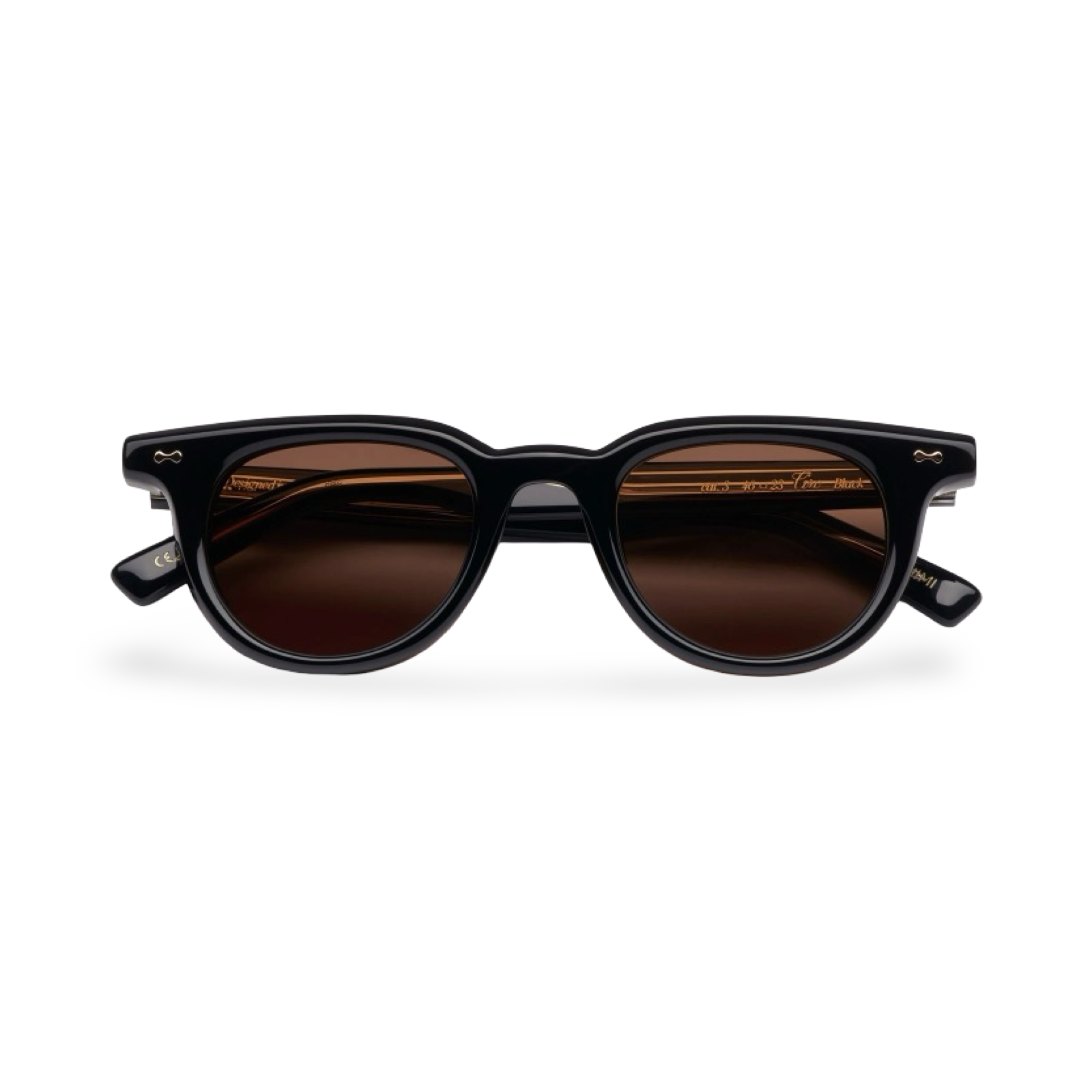 Occhiali da sole CHIMI Ciro Black Limited Edition - Vista Frontale Design Morbido