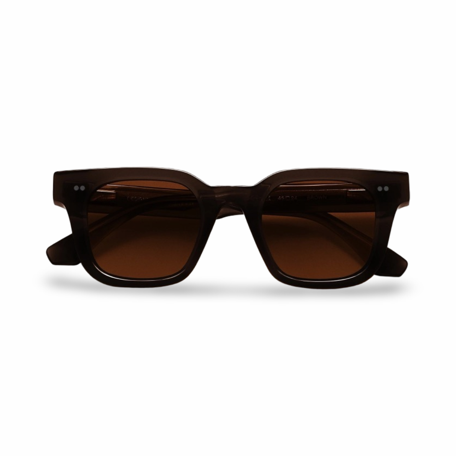 Occhiali da sole CHIMI CORE 04 Brown - Vista Frontale Squadrata