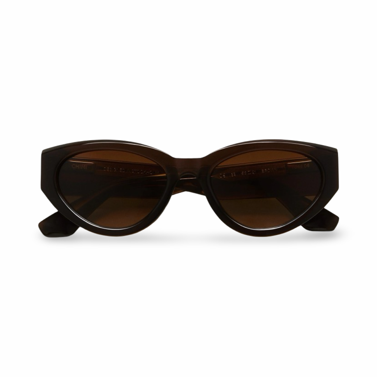 Occhiali da sole CHIMI CORE 06 Brown - Vista Frontale Cat-Eye