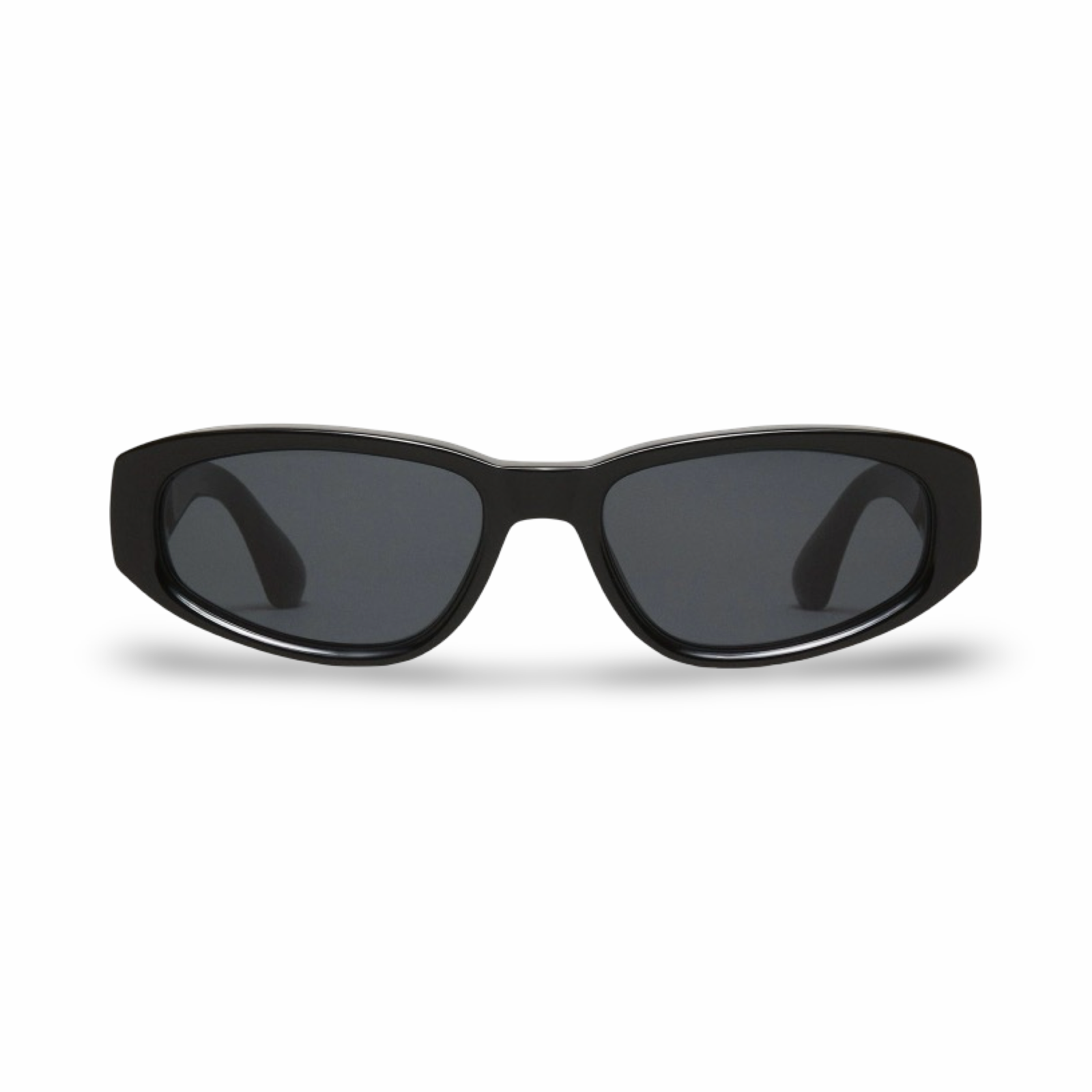 Occhiali da sole CHIMI CORE 09 Black - Vista Frontale Ovale con Tagli Smussati Aperto