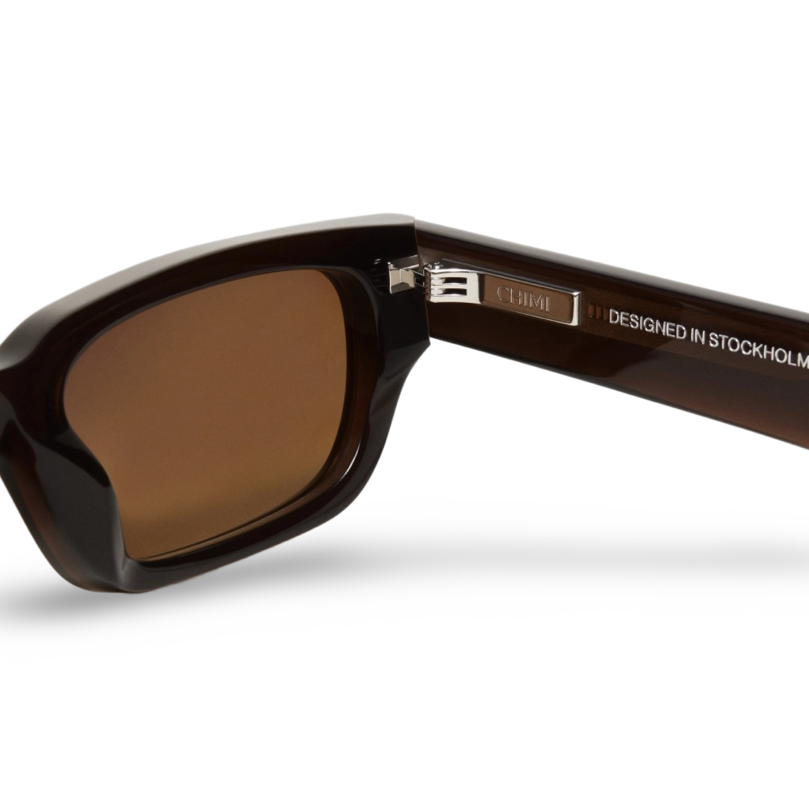 Occhiali da sole CHIMI CORE 10 Brown - Vista Laterale Asta Sottile