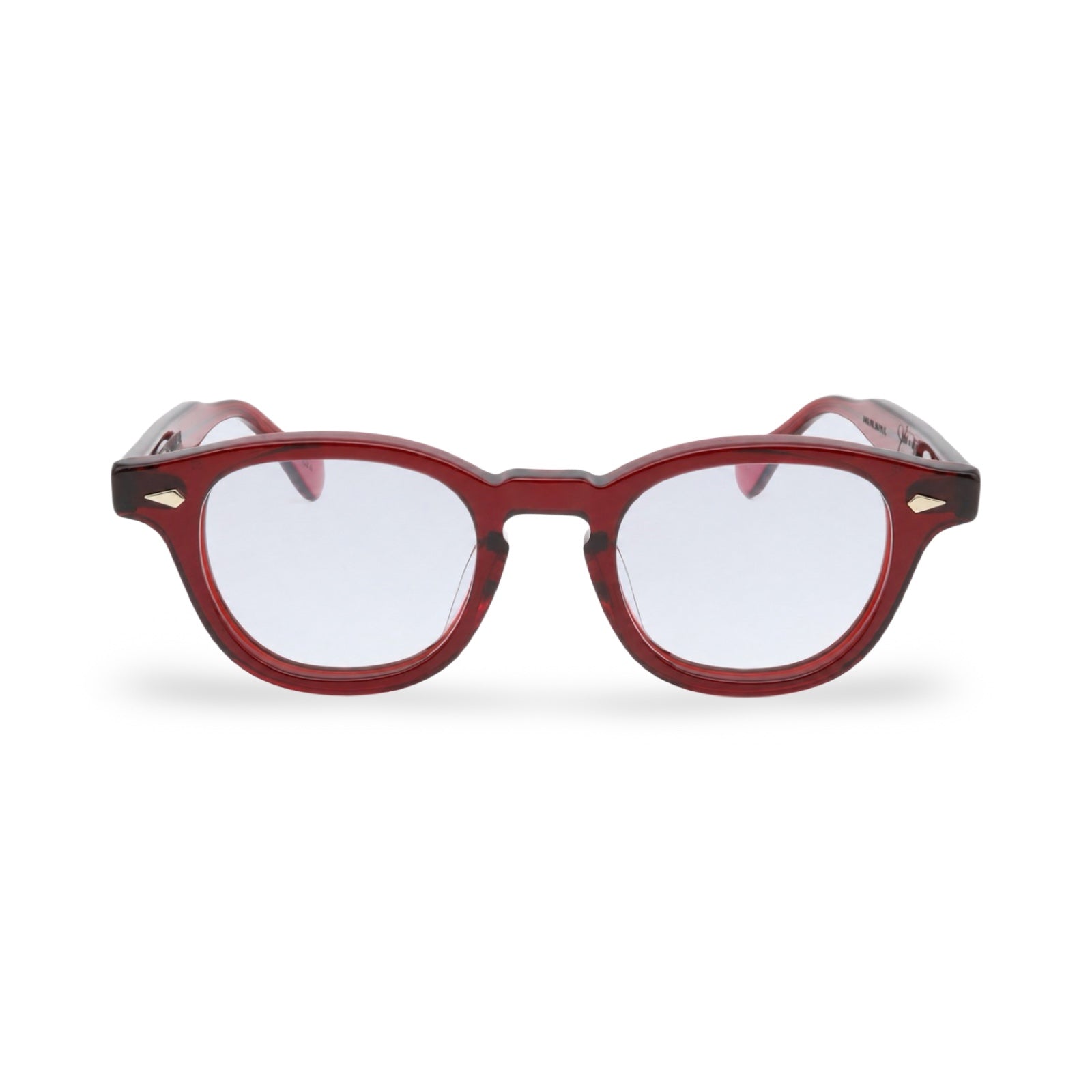 Occhiali Julius Tart Optical AR vista frontale ox blood red GR56