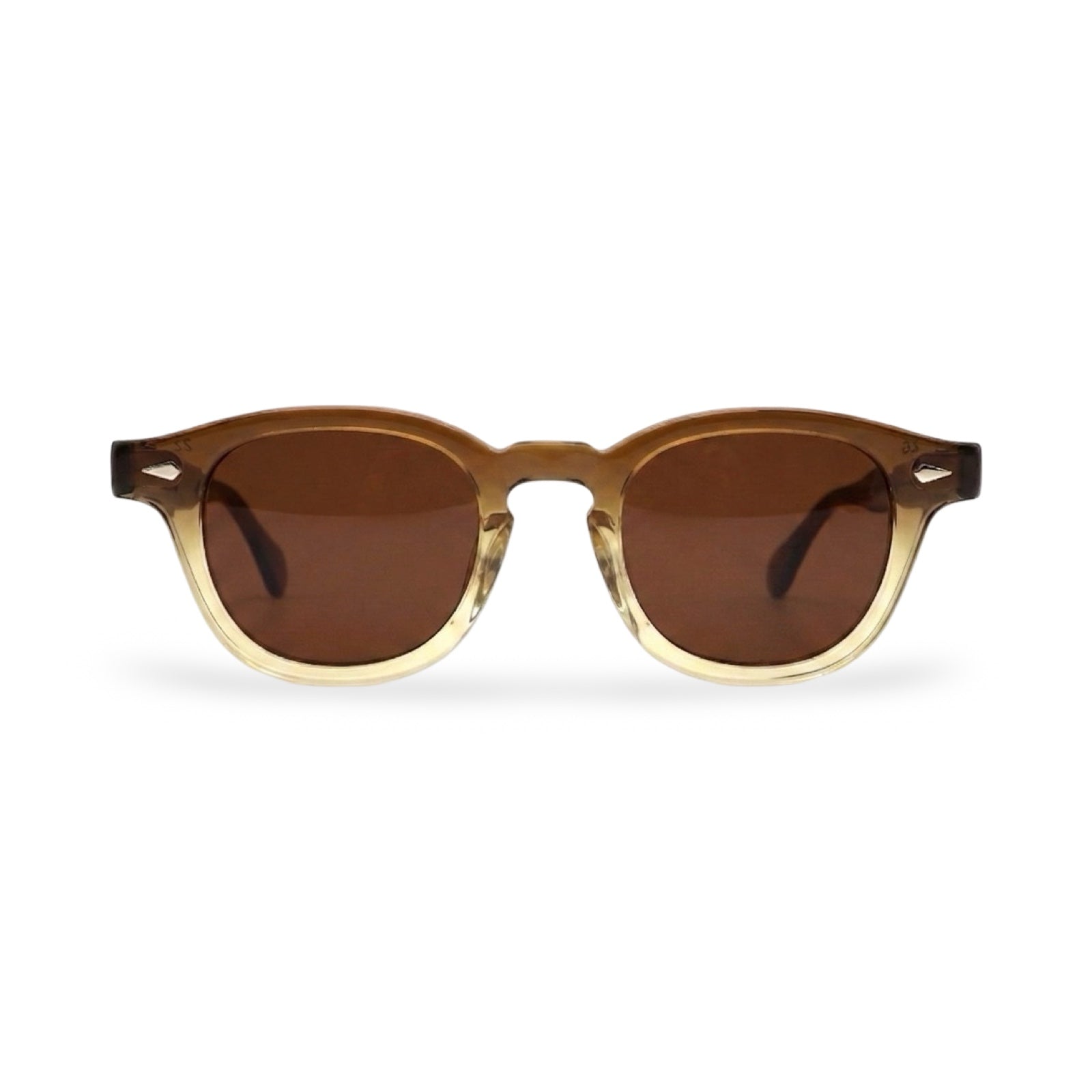 Occhiali Julius Tart Optical AR vista frontale brown gradient choco