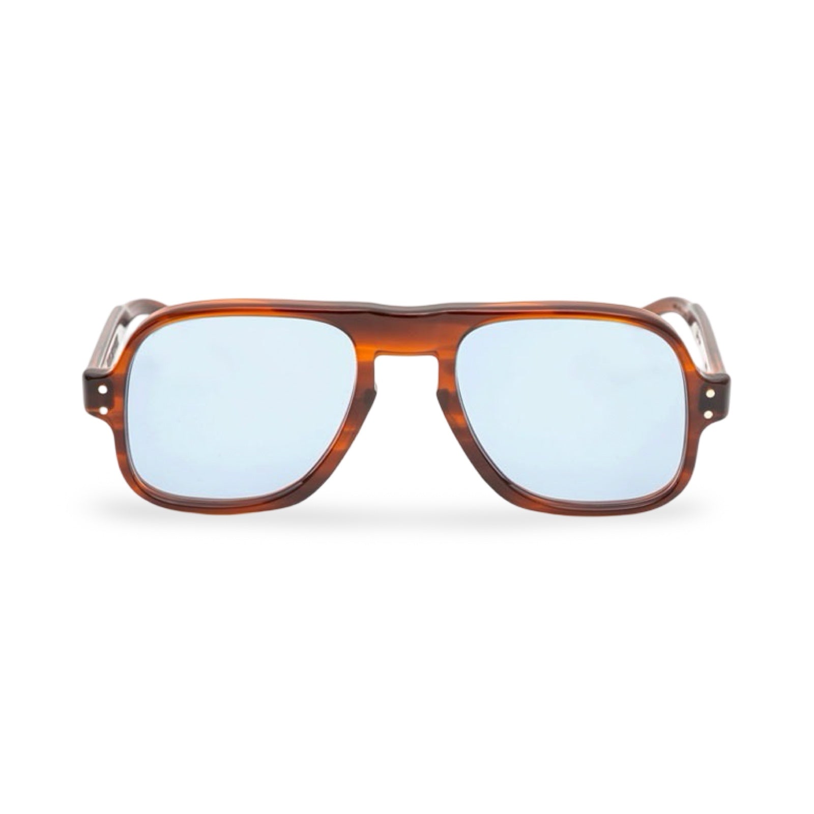 Occhiali Julius Tart Optical Dart vista frontale amber