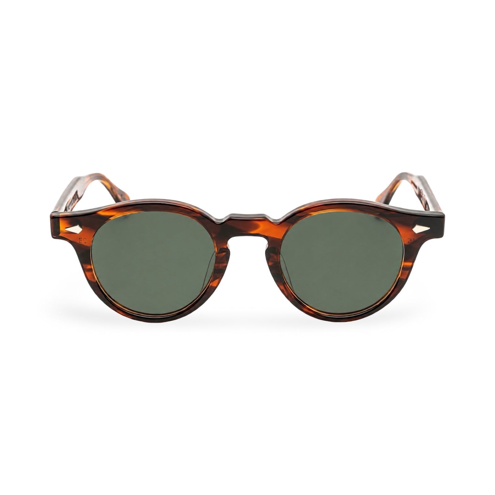 Occhiali Julius Tart Optical Harold vista frontale demi amber g15