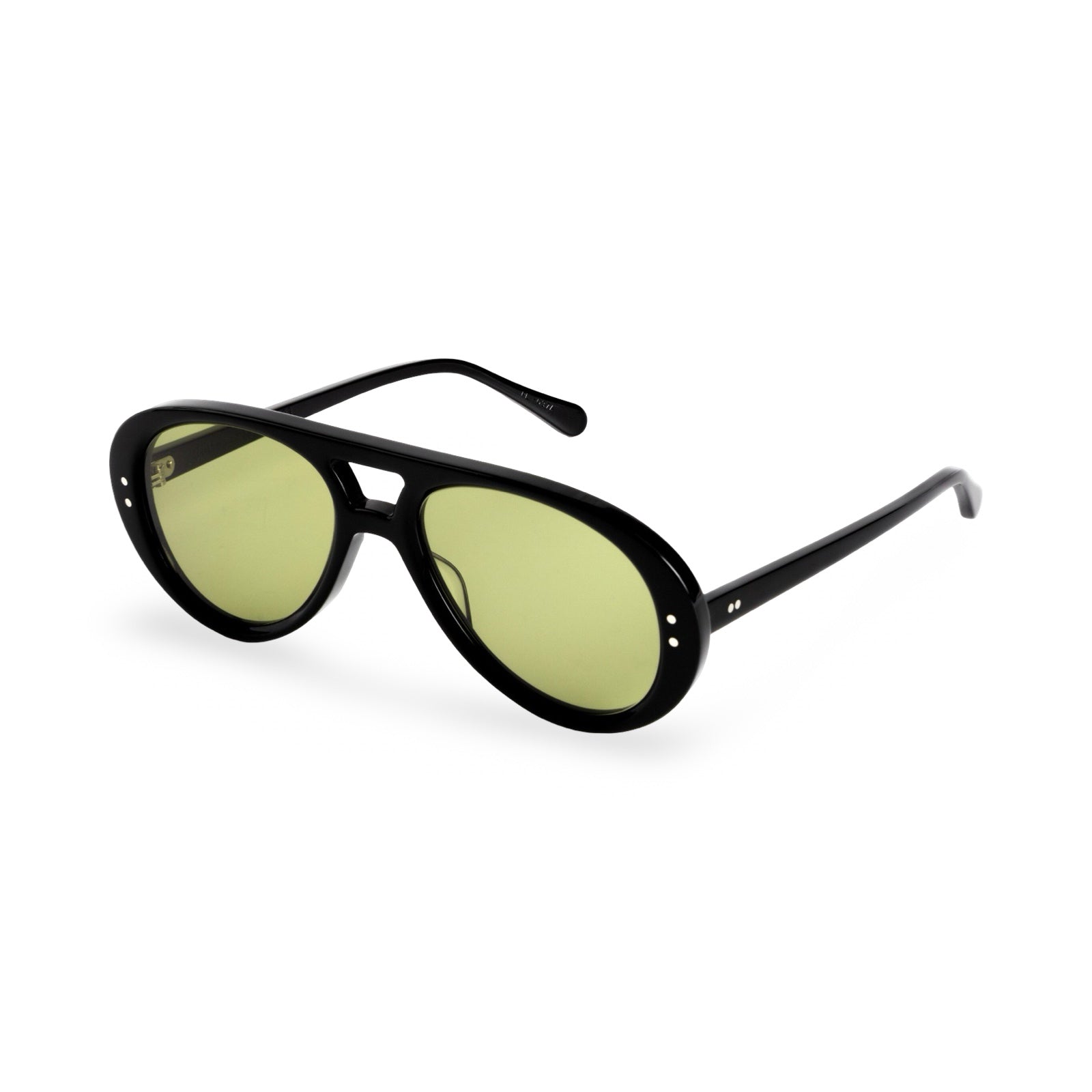 Occhiali Julius Tart Optical Hole In One vista in prospettiva black