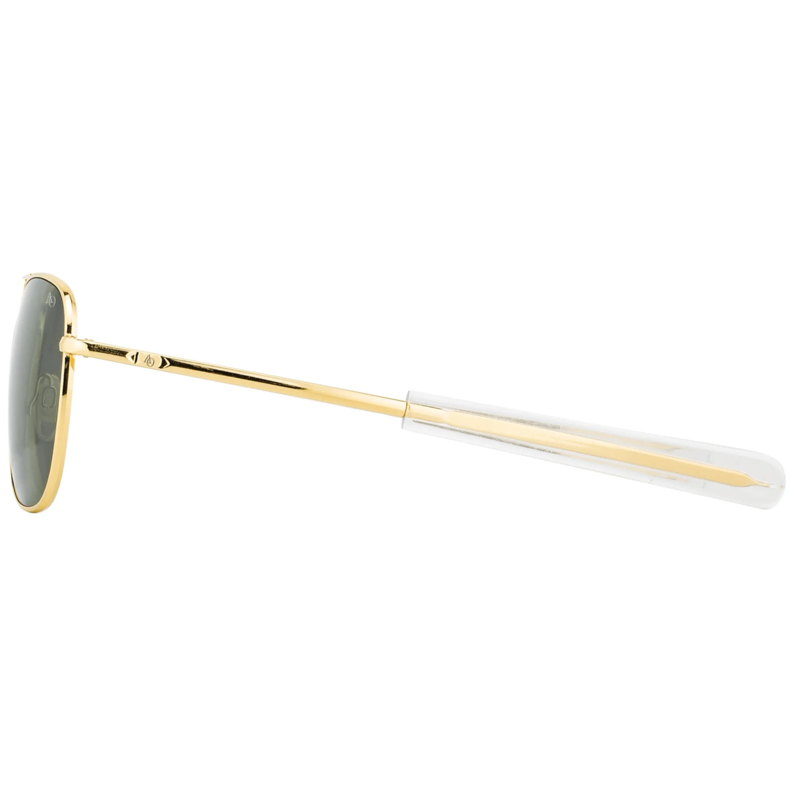 Dettaglio aste a baionetta American Optical Original Pilot Gold