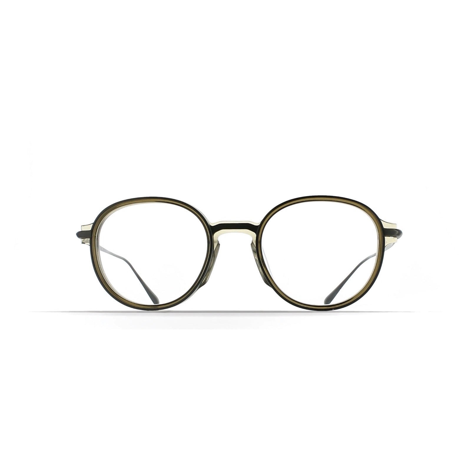 Occhiali da vista Brett Billy vista frontale khaki silver