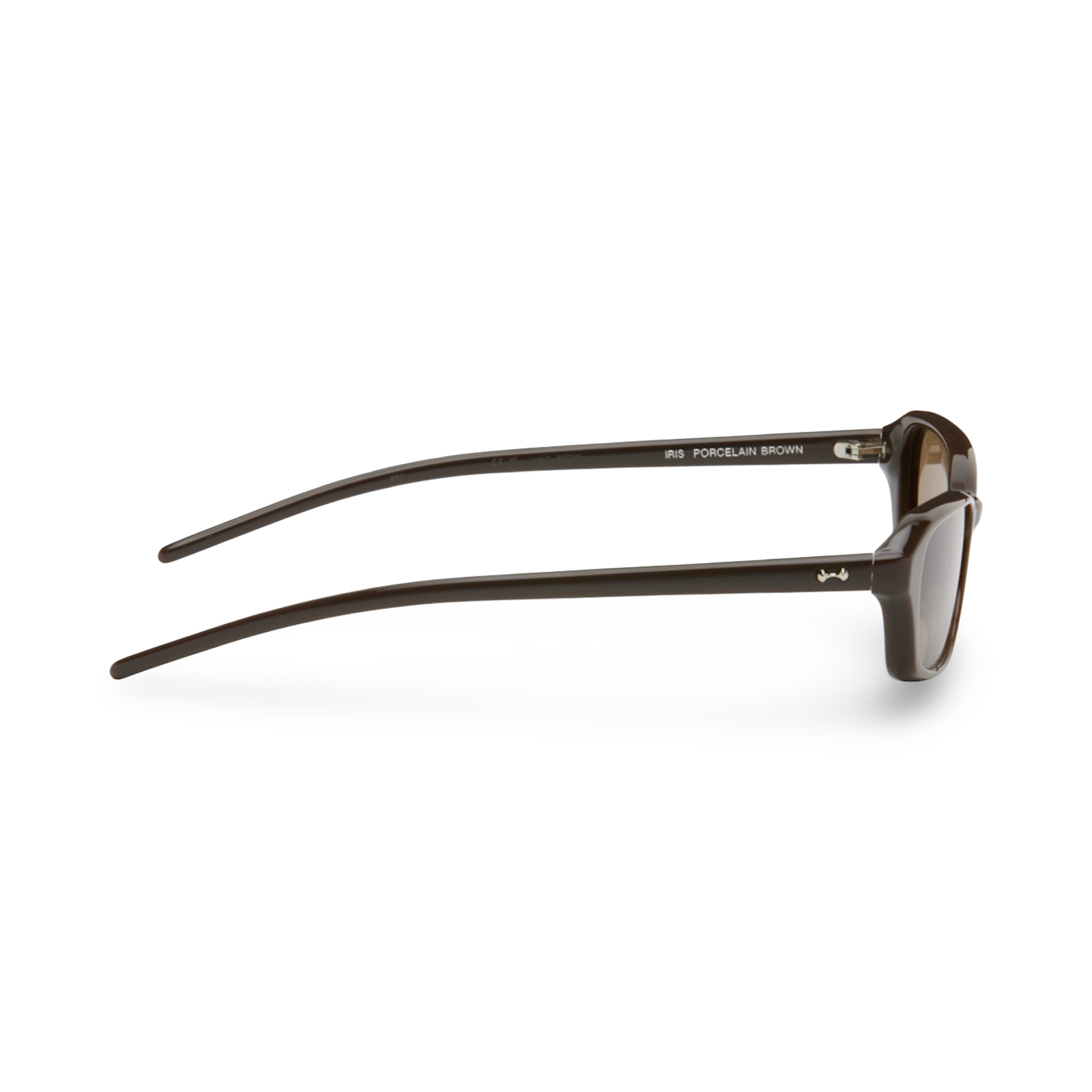 Occhiali CHIMI Iris Brown Limited Edition vista laterale asta