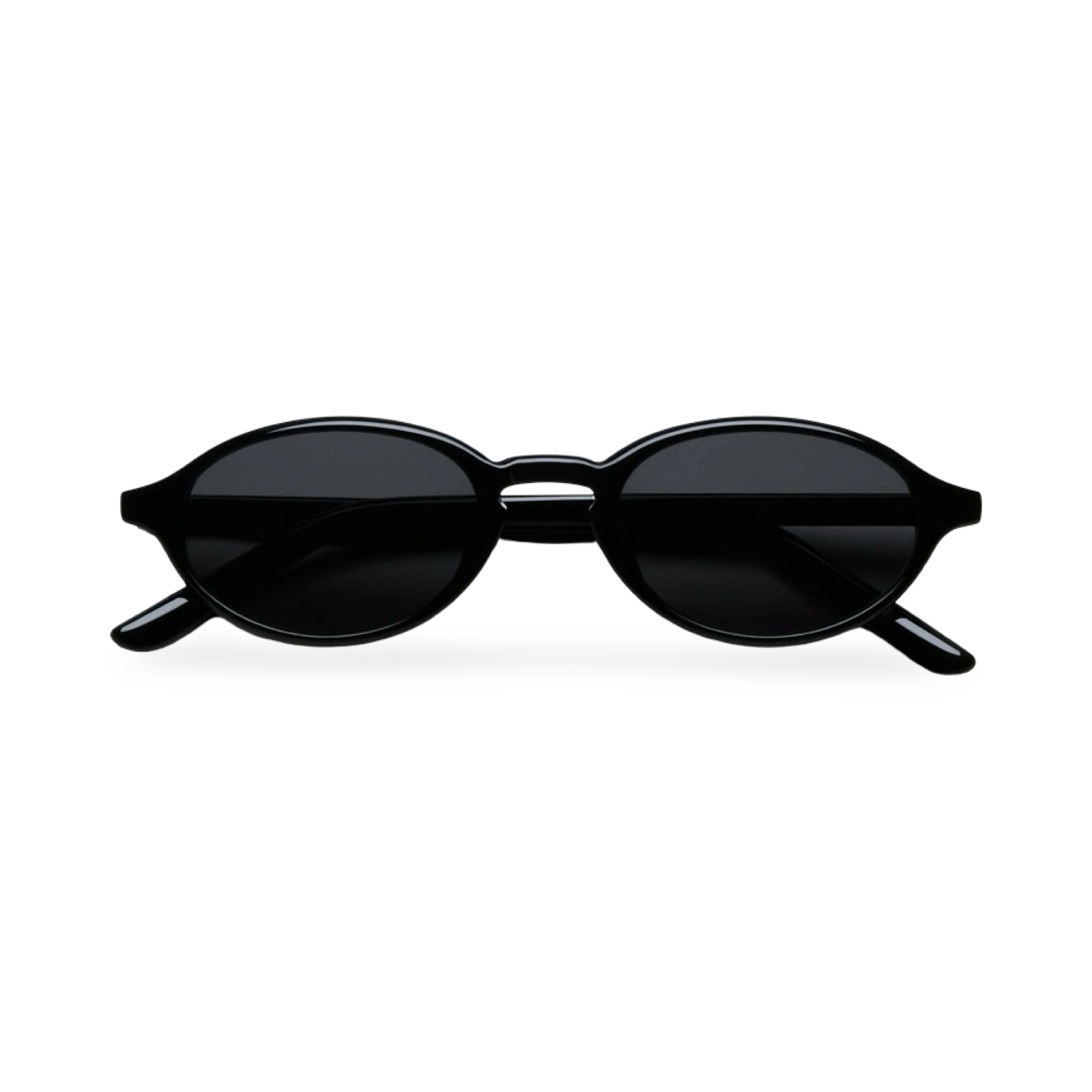 Occhiali CHIMI Lex Black Limited Edition forma ovale sottile vista frontale