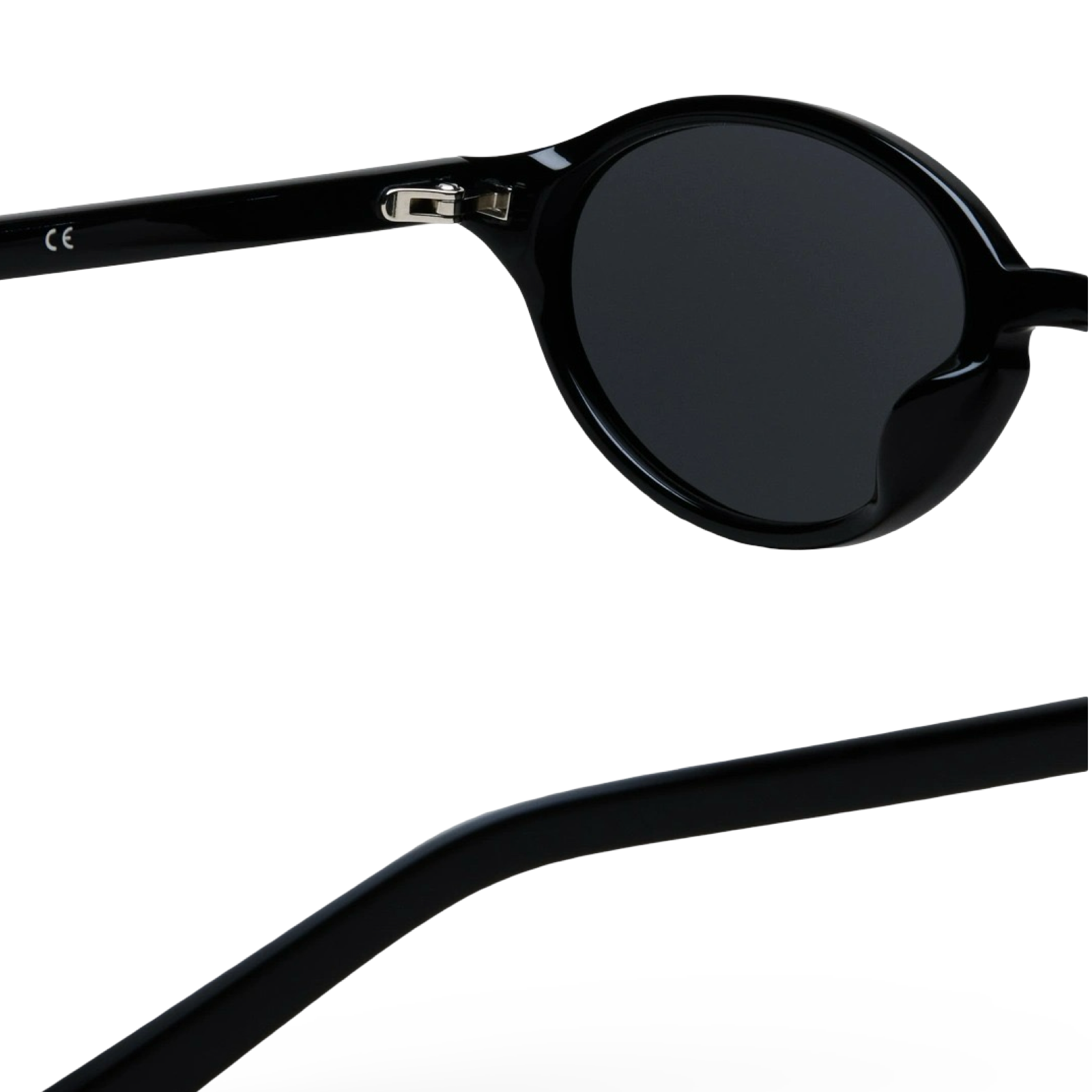 Dettaglio asta sottile occhiali CHIMI Lex Black Limited Edition
