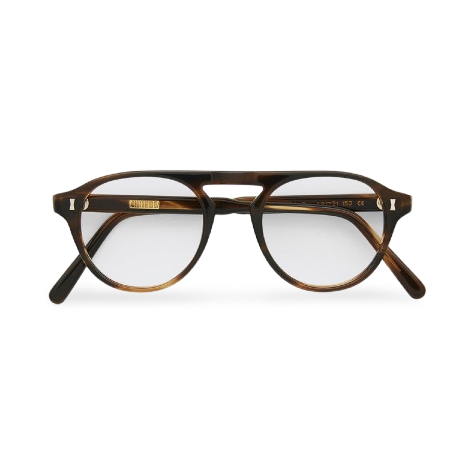Occhiali Cubitts Tonbridge vista frontale olive