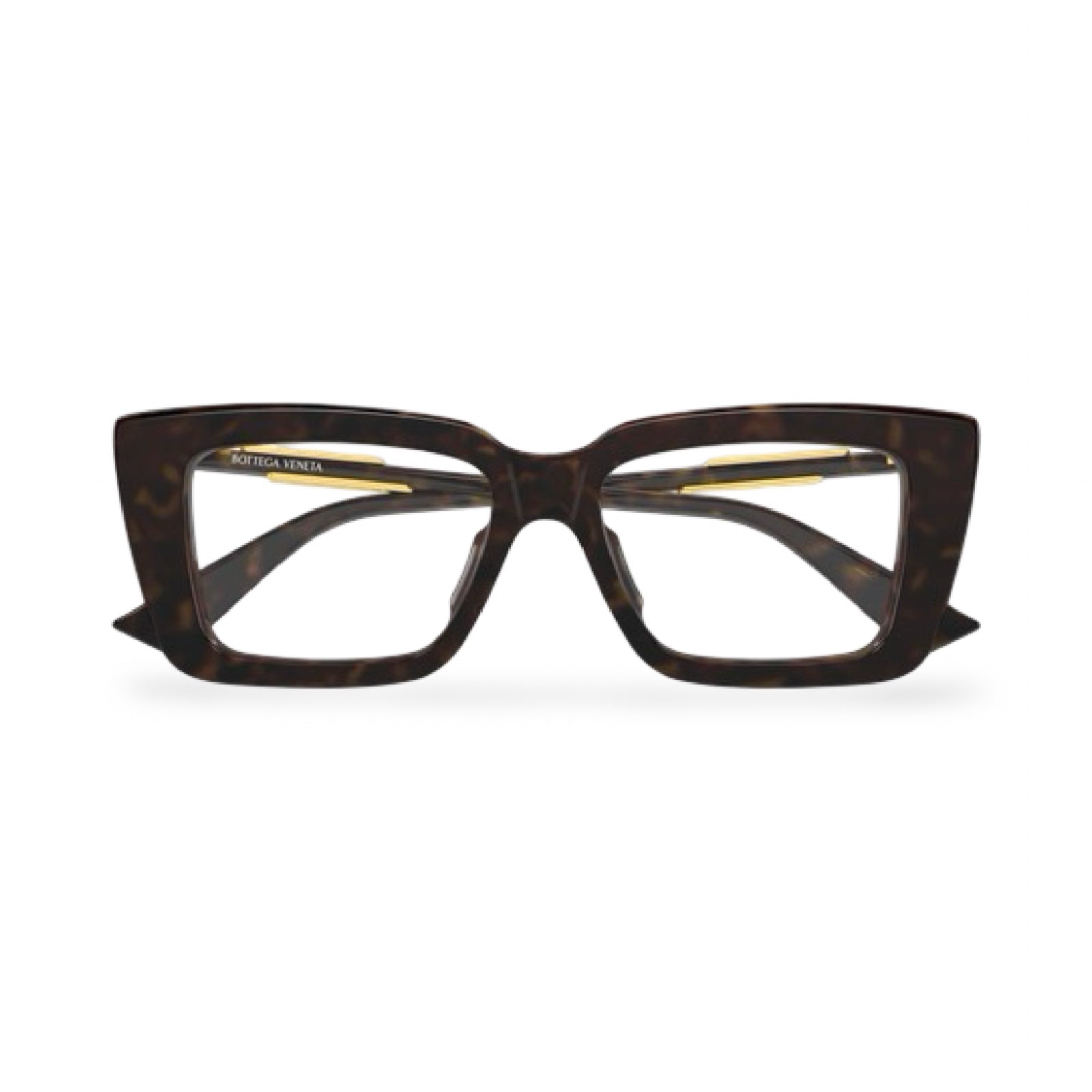 Occhiali da vista Bottega Veneta BV1448O vista frontale havana