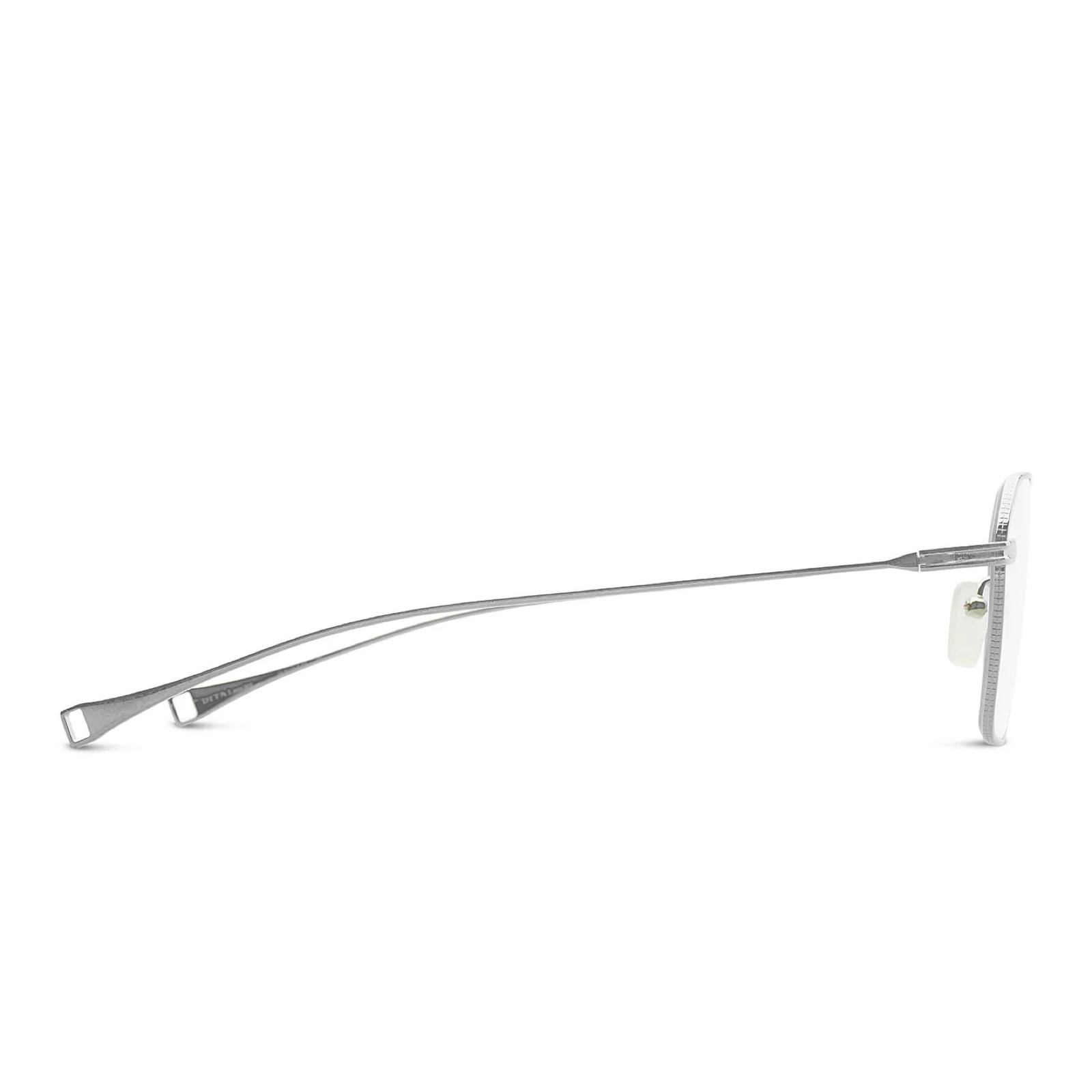Dettaglio asta e snodo occhiali DITA Lancier LSA 116 silver a03