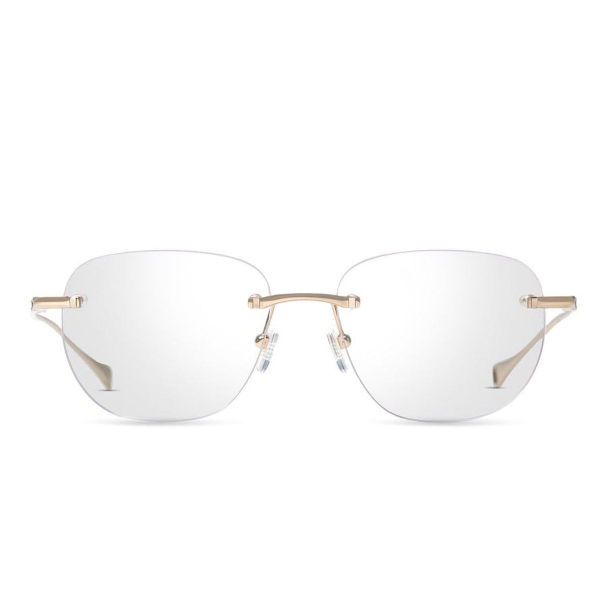 Occhiali DITA Lancier LSA 130 vista frontale Gold Sand