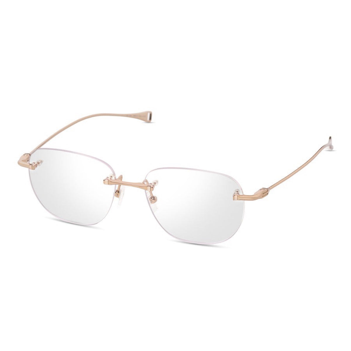 Occhiali DITA Lancier LSA 130 vista in prospettiva Gold Sand