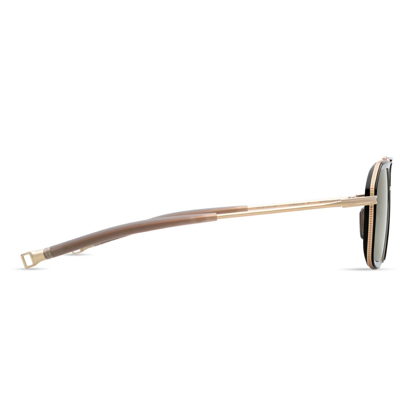 Dettaglio asta e snodo occhiali DITA Lancier LSA 433 Black Sand A03