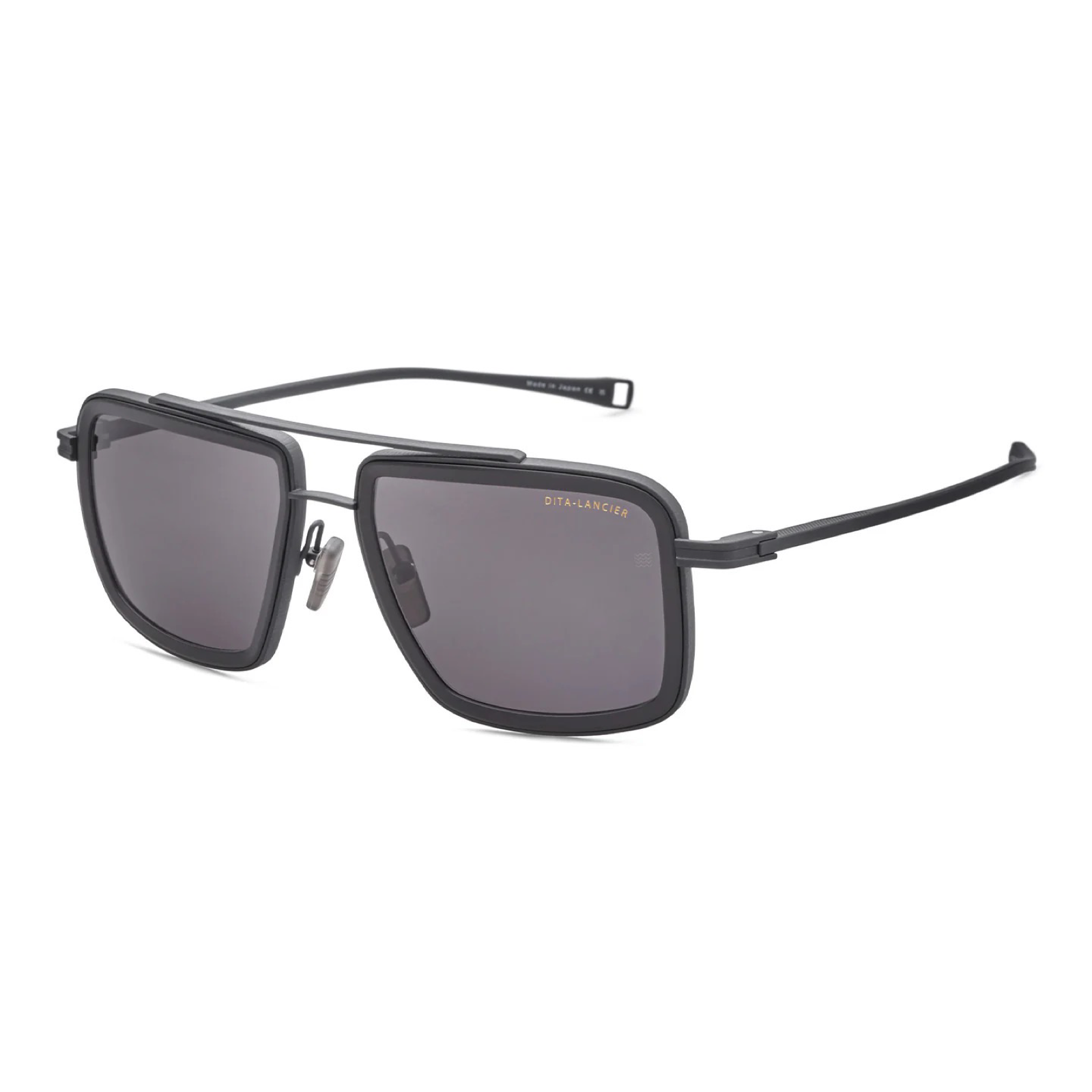 Occhiali DITA Lancier LSA 422 vista in prospettiva matte black A03