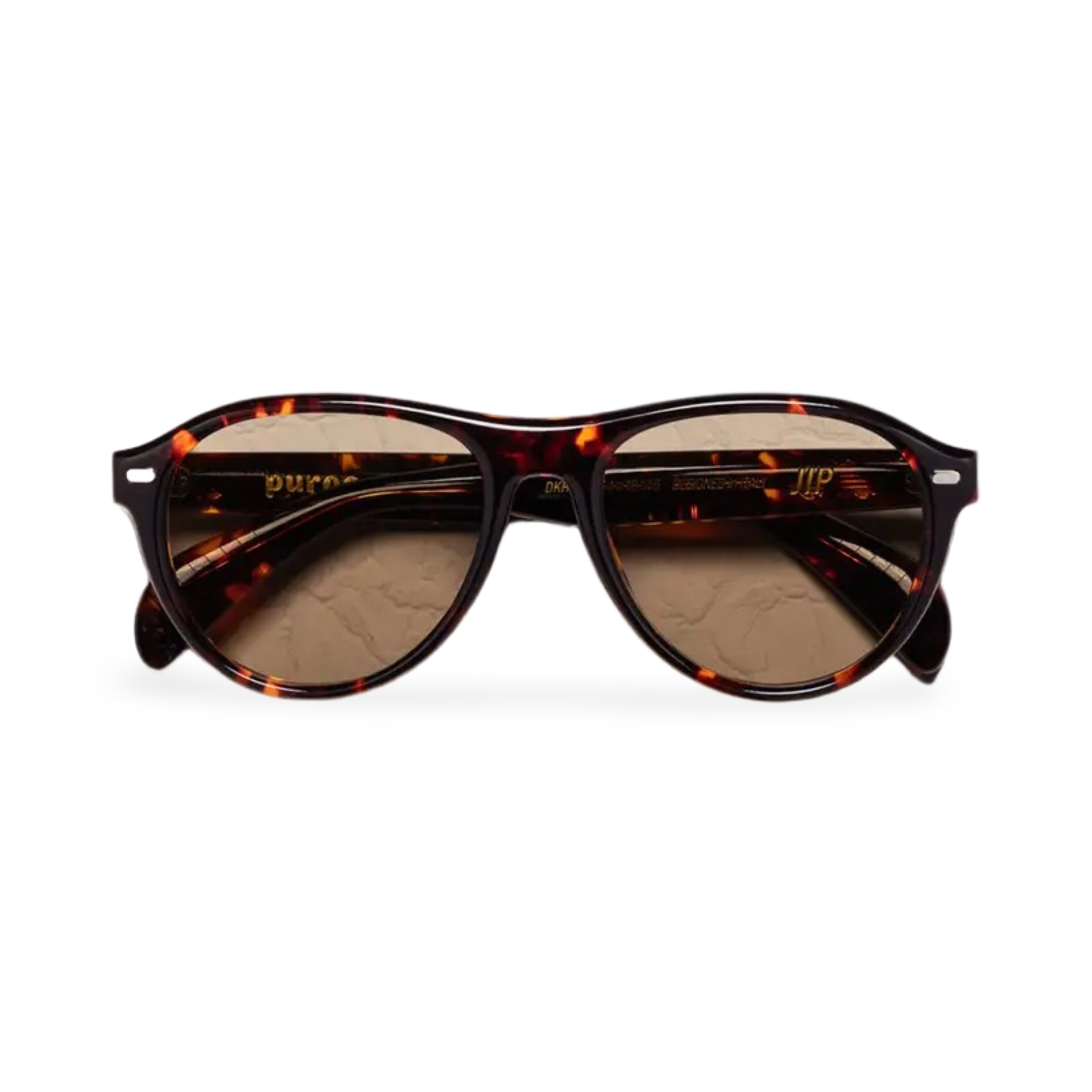 Occhiali Puroo Tokyo Dreaming Jip Dark Havana vista frontale