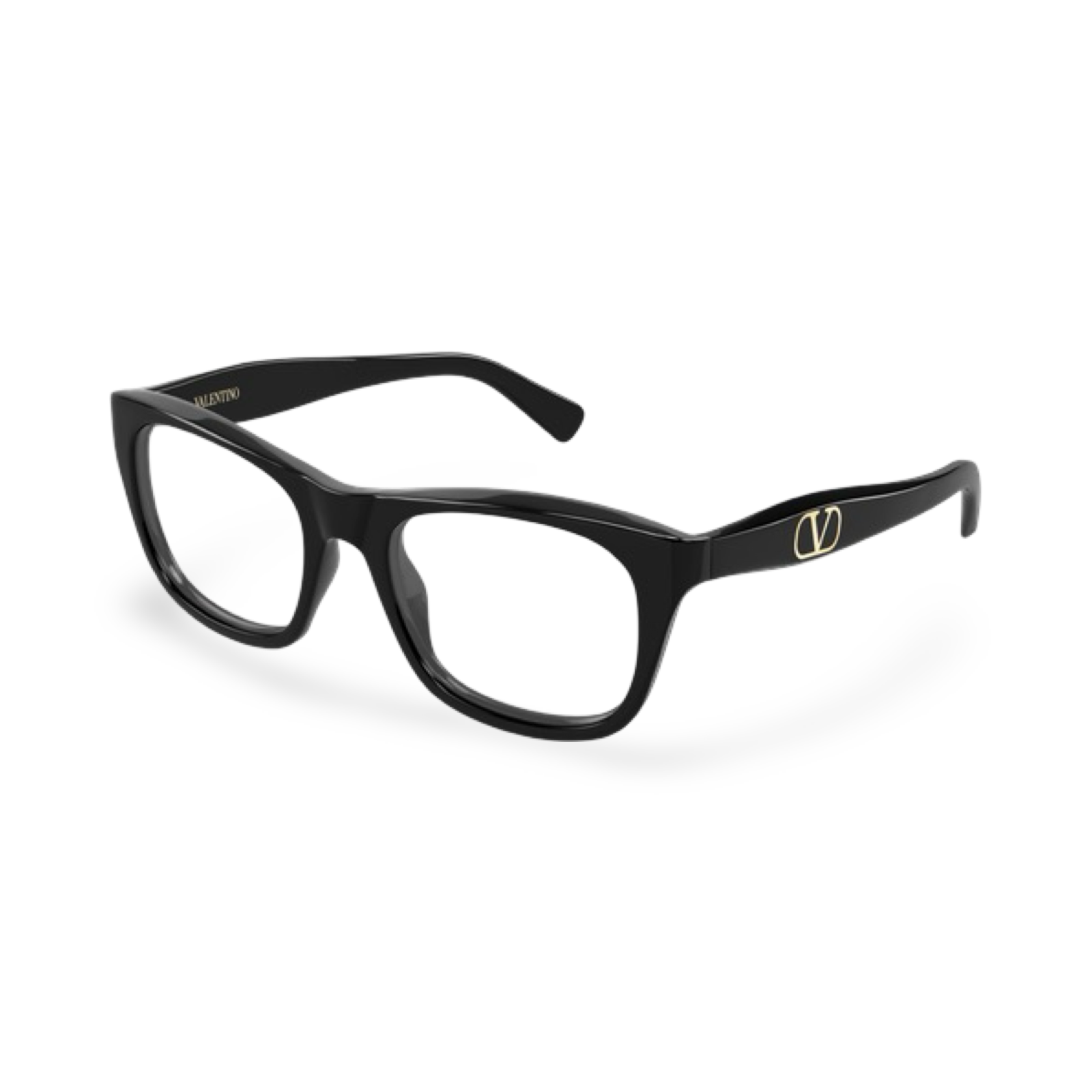 Occhiali Valentino VG0013O-001 Nero Lucido vista in prospettiva
