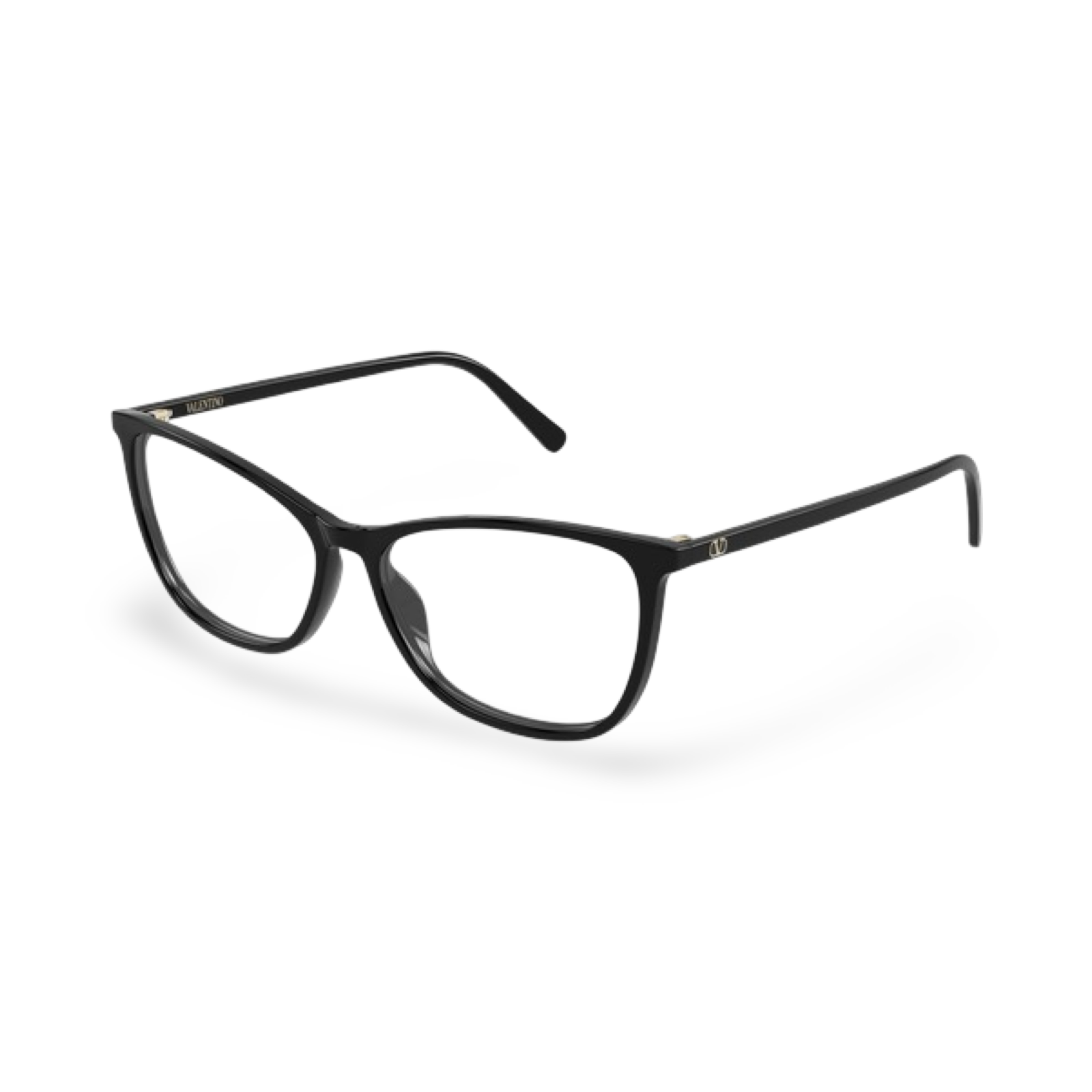 Occhiali Valentino VG0024O-001 Nero Lucido vista in prospettiva