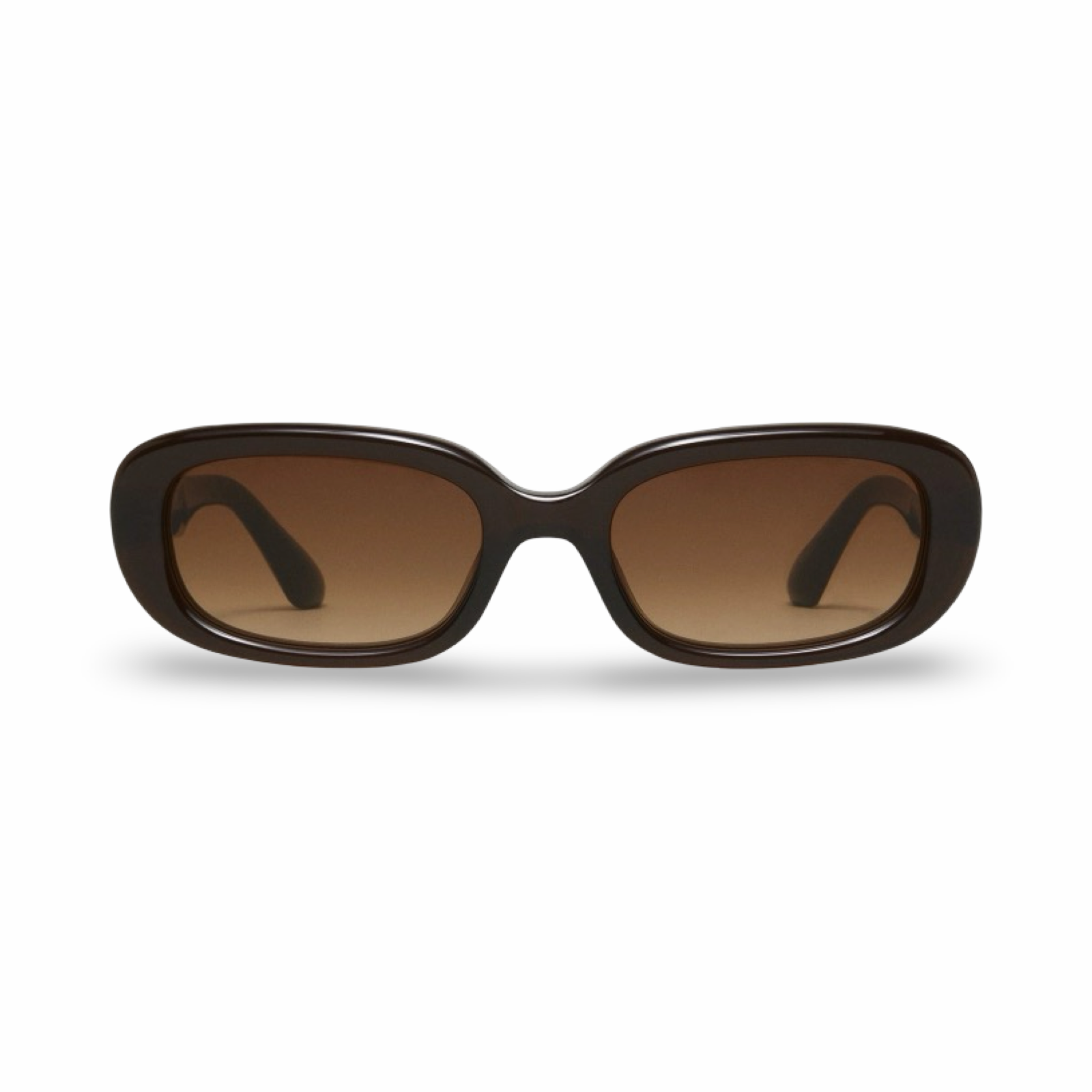 Occhiali da sole CHIMI CORE 12 Brown - Vista Frontale Rettangolare Ammorbidita Aperto