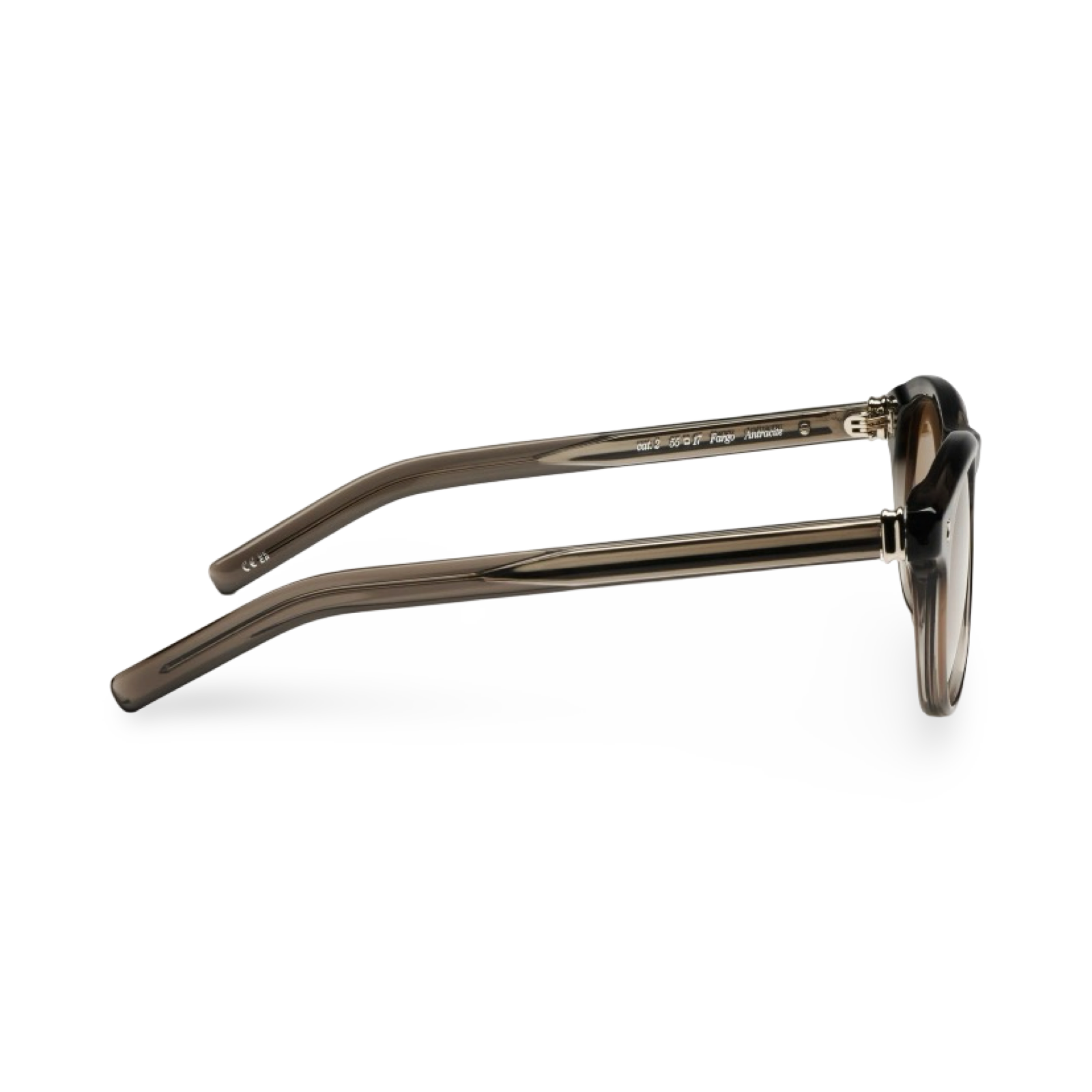 Occhiali da sole CHIMI FARGO Anthracite Limited Edition - Vista Laterale Asta Lab