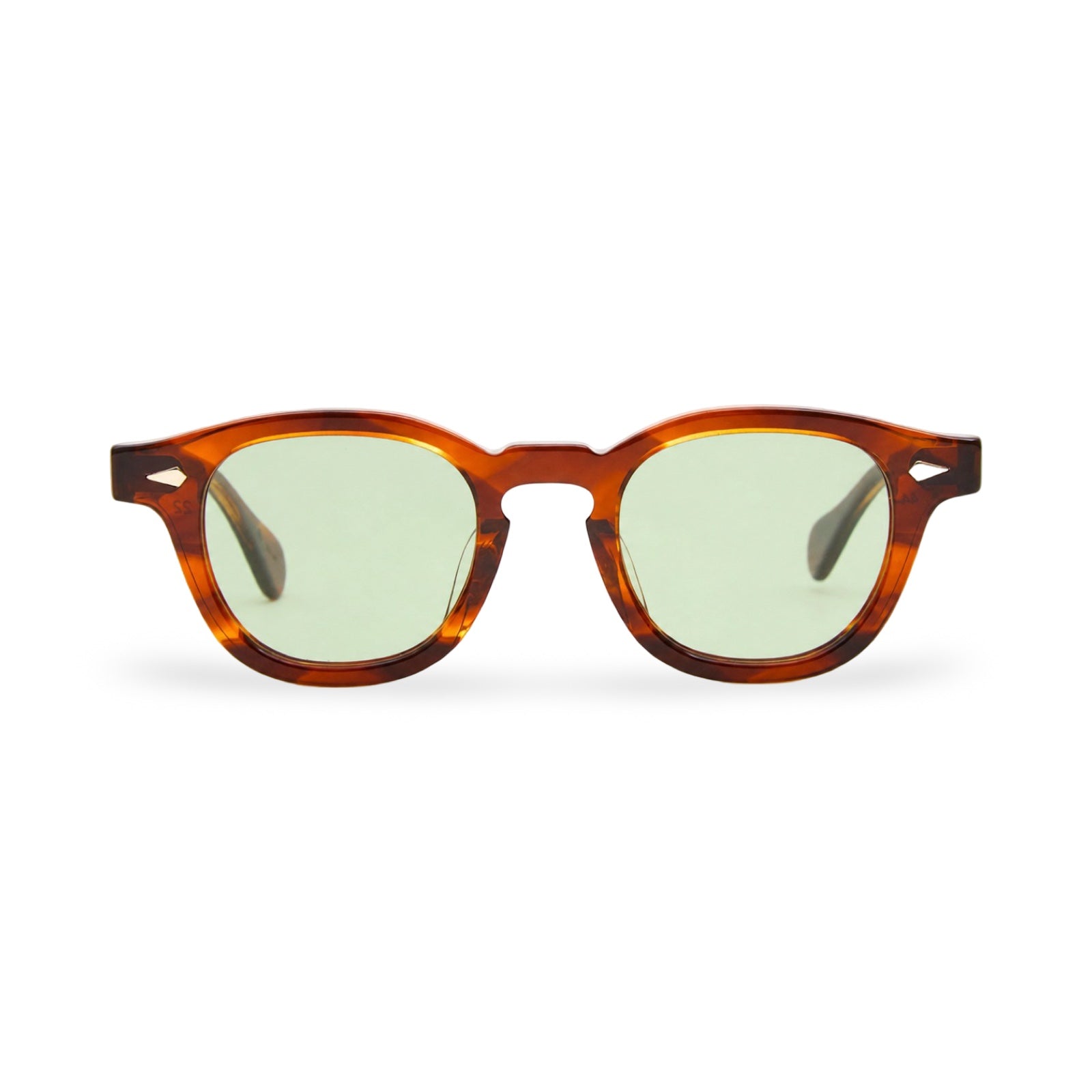 Occhiali Julius Tart Optical AR vista frontale amber GN30