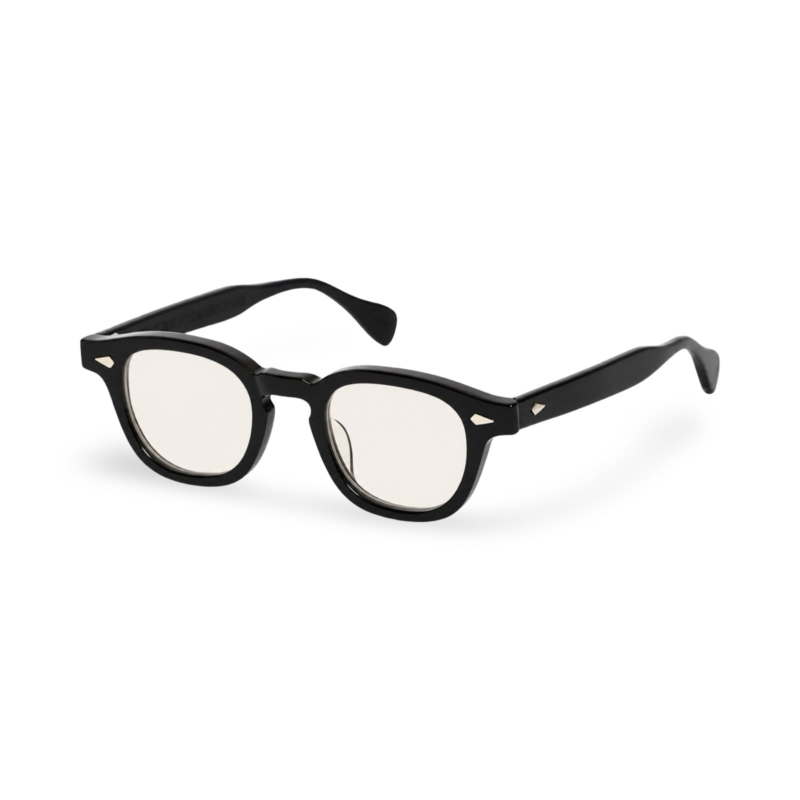 Occhiali Julius Tart Optical AR vista in prospettiva black BR66