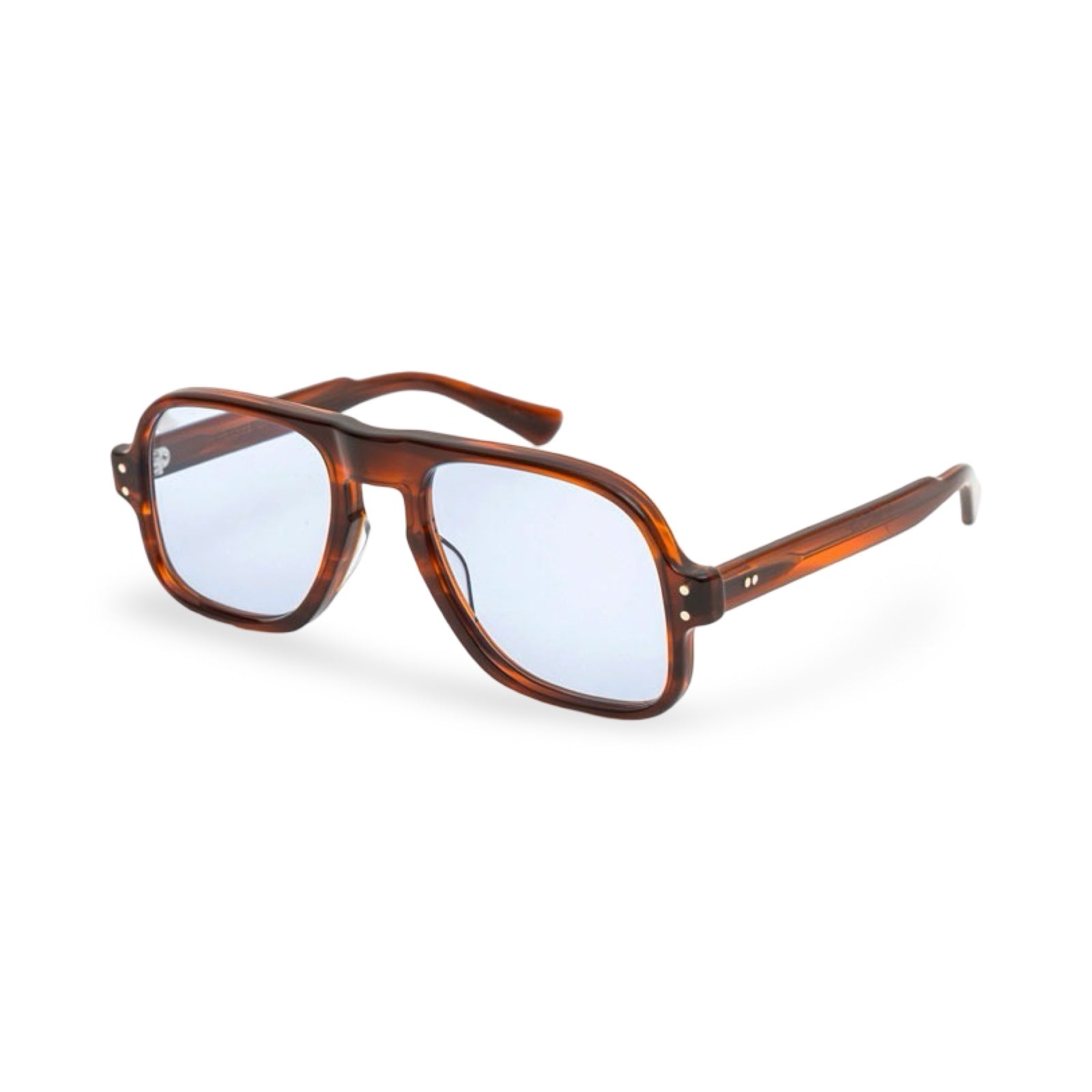 Occhiali Julius Tart Optical Dart vista in prospettiva amber