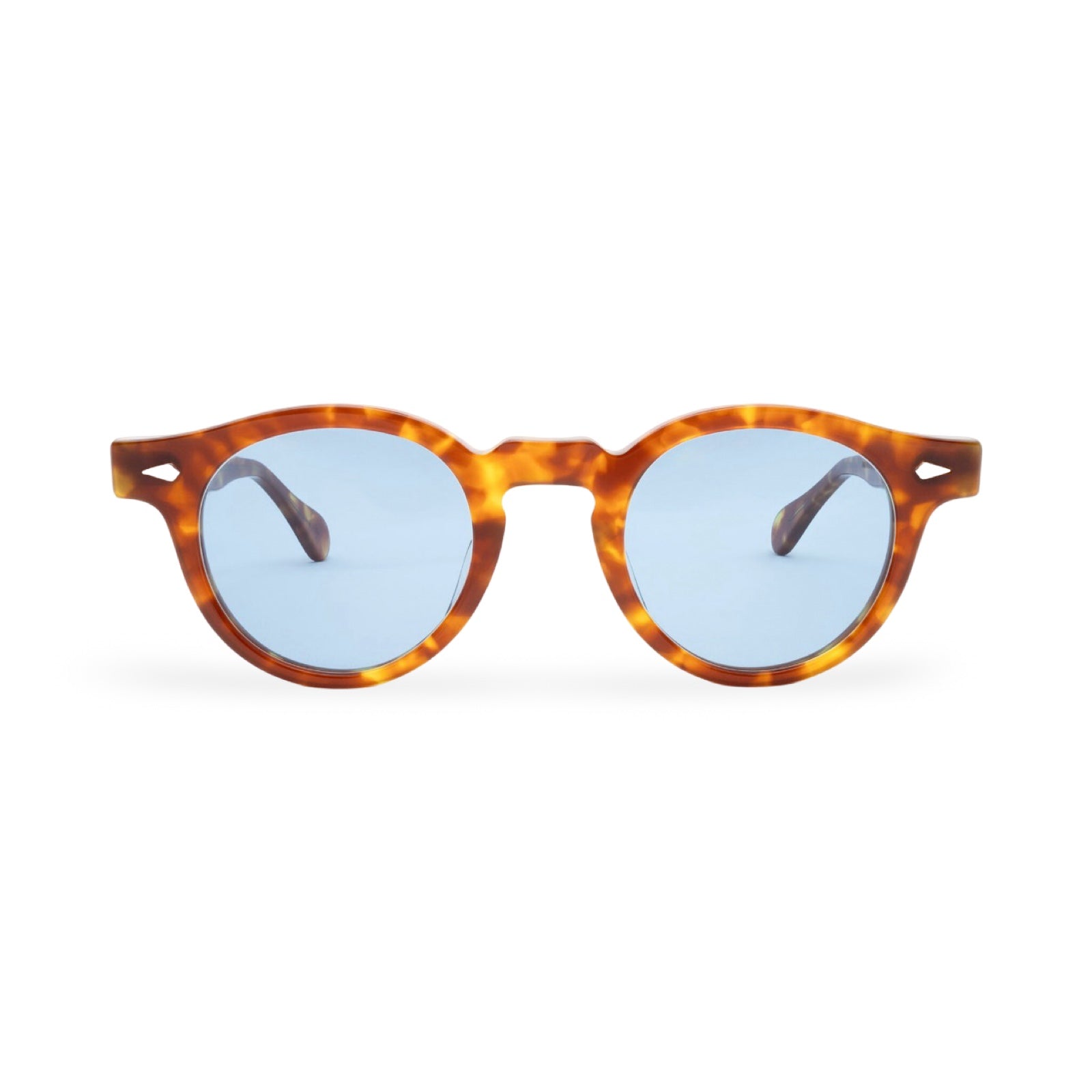 Occhiali Julius Tart Optical Harold vista frontale light tortoise BL66