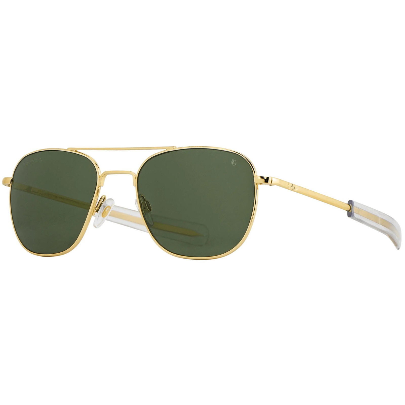 Occhiali American Optical Original Pilot Gold vista in prospettiva