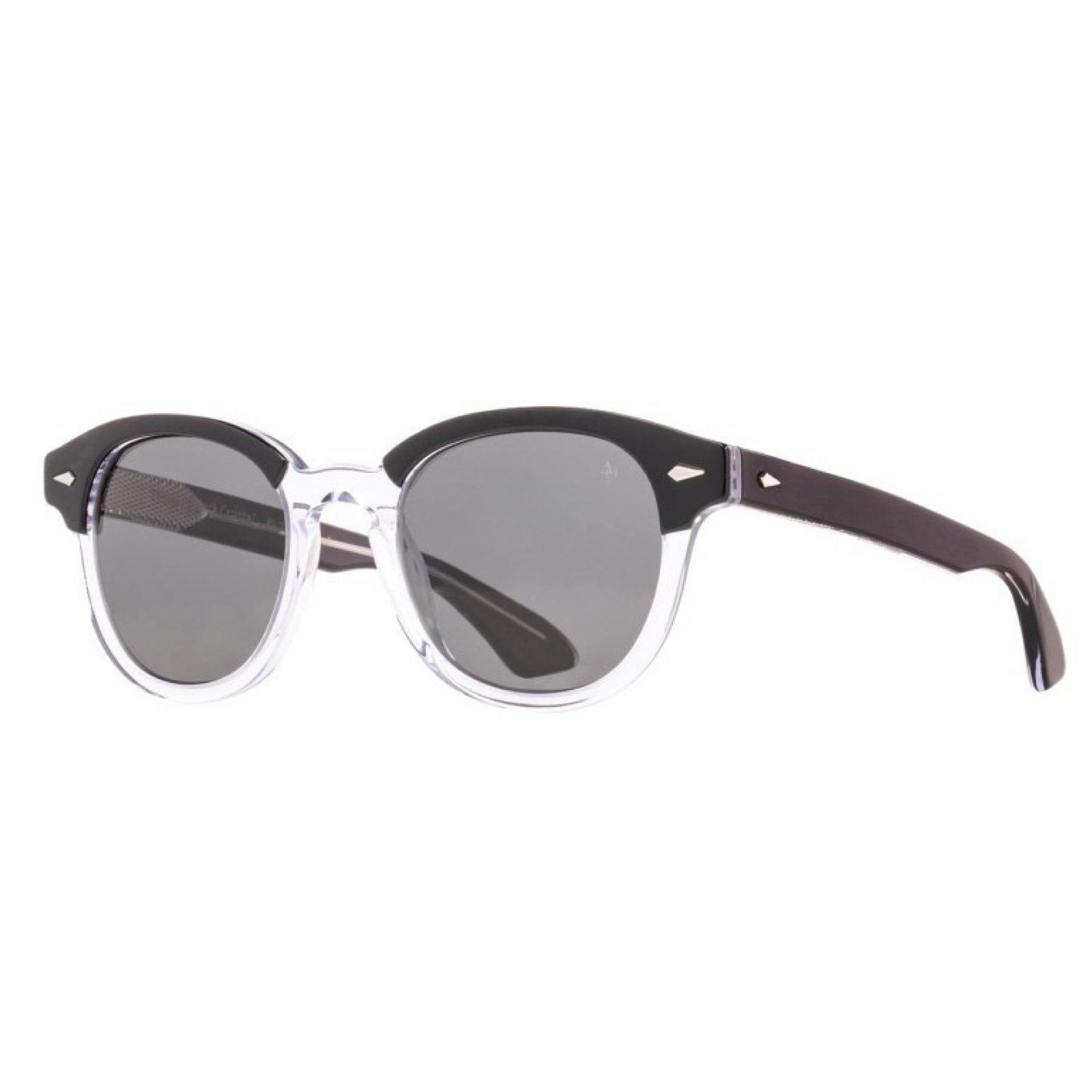 Occhiali American Optical Times Black Crystal vista in prospettiva
