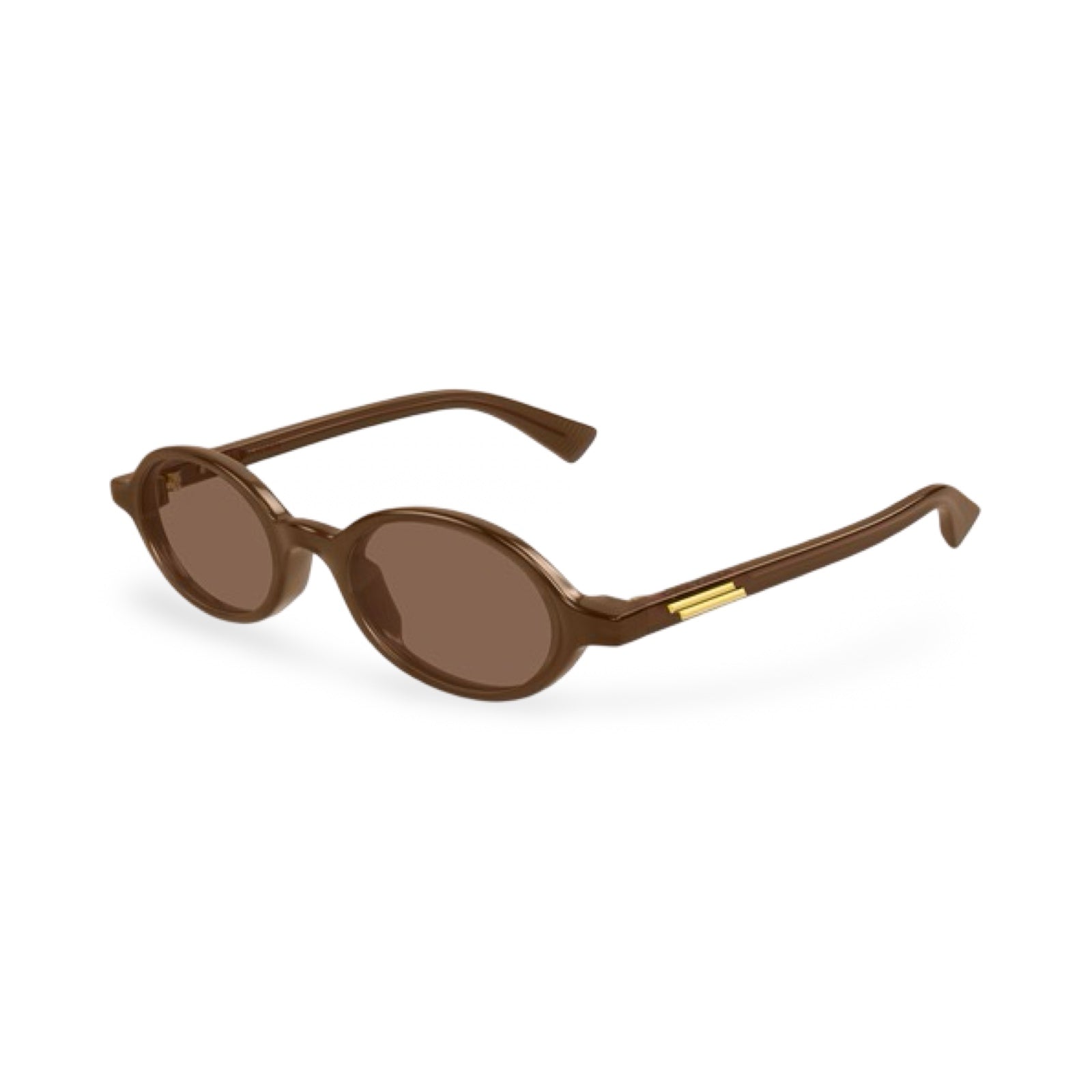 Occhiali da sole Bottega Veneta BV1388S vista in prospettiva marrone