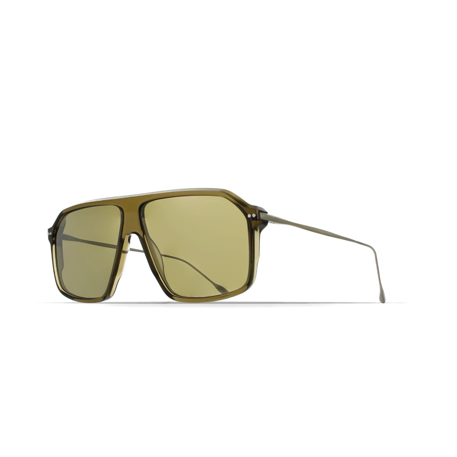 Occhiali Brett The Duke RX C16 Khaki Silver vista in prospettiva