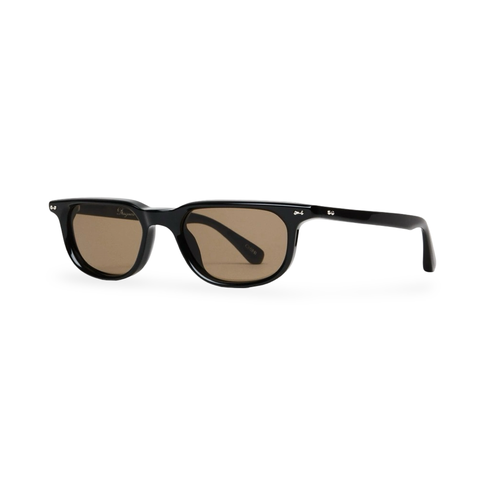 Dettaglio asta e profilo rettangolare occhiali CHIMI Novis Black Limited Edition