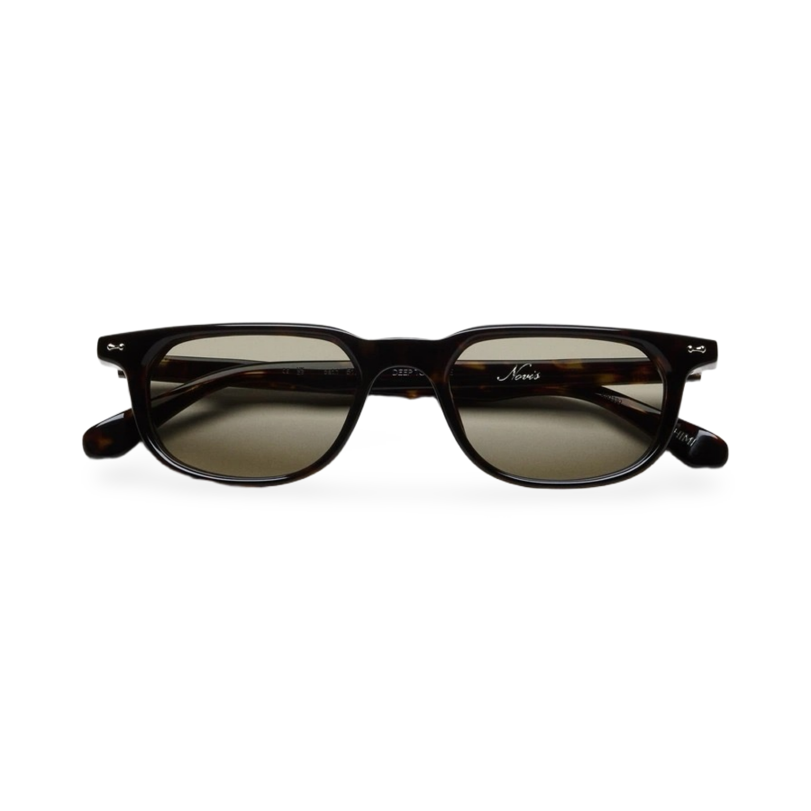 Occhiali CHIMI Novis Deep Tortoise Limited Edition rettangolari vista frontale