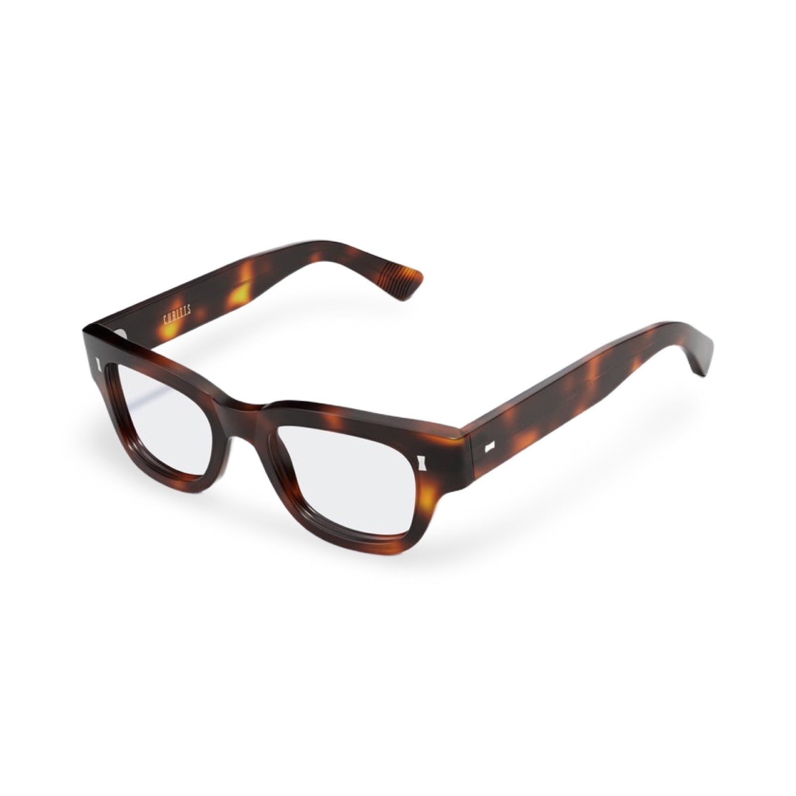Occhiali Cubitts Frederick vista in prospettiva dark havana