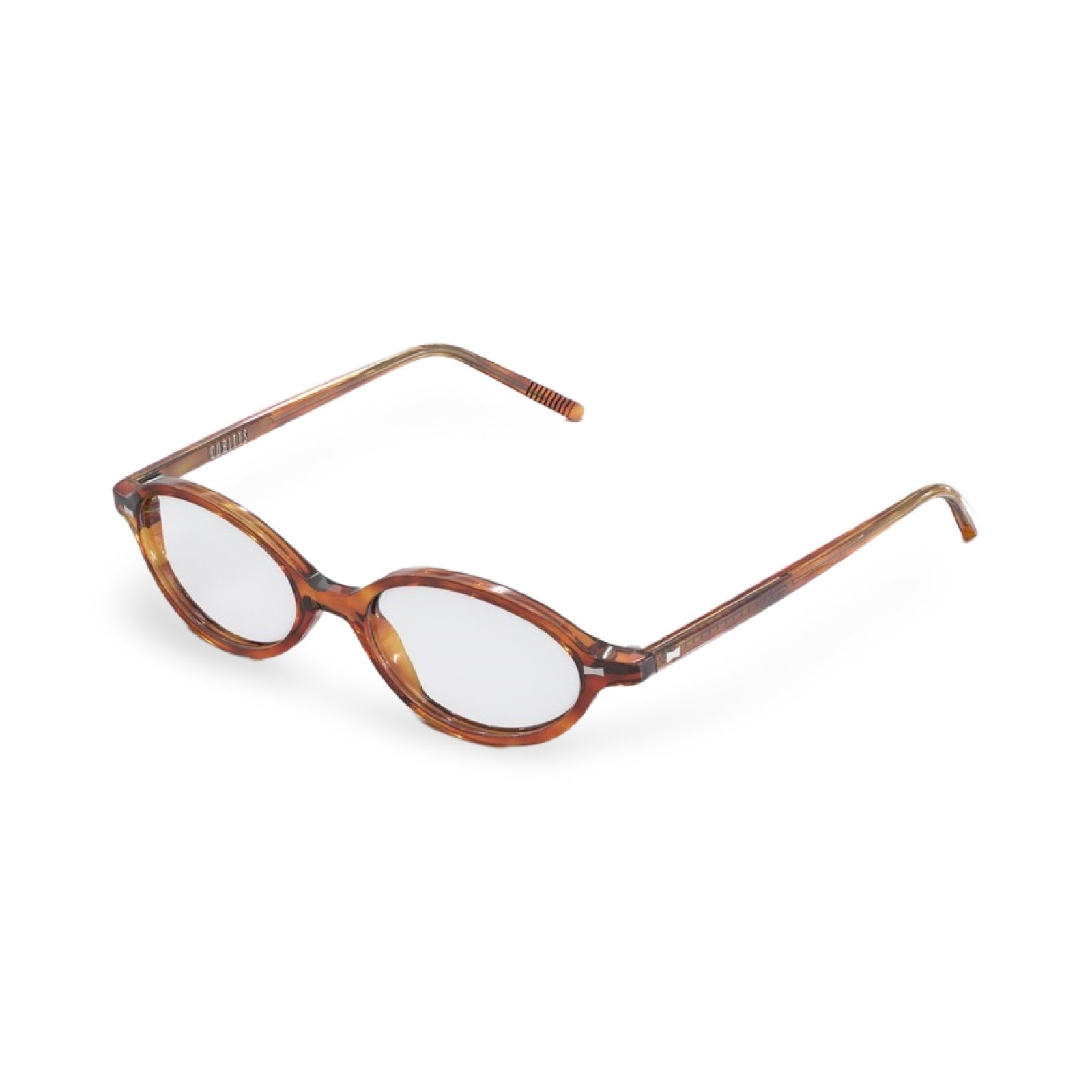 Occhiali Cubitts Laystall vista in prospettiva amber