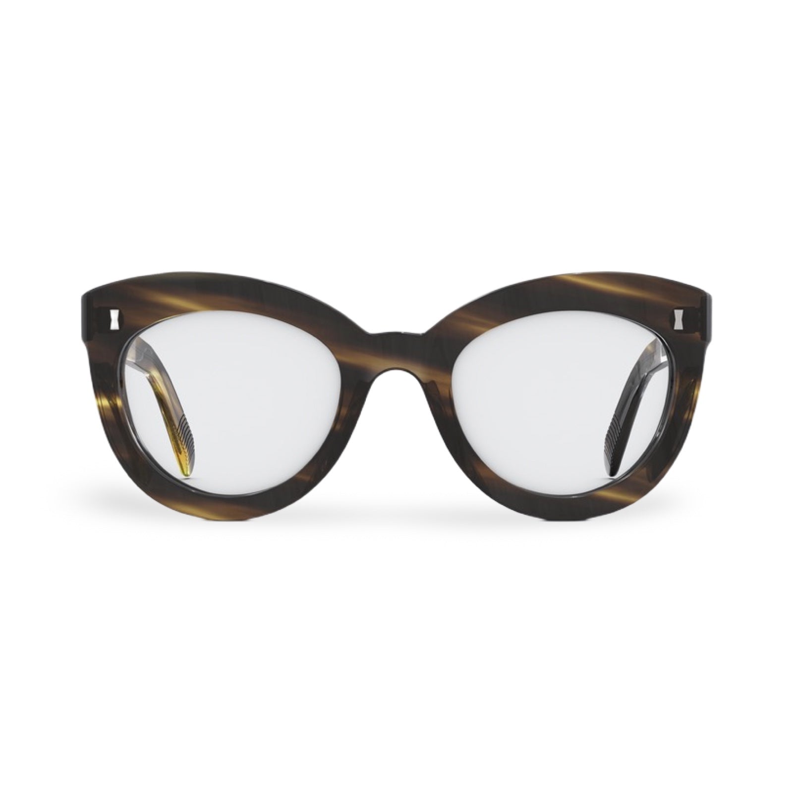 Occhiali Cubitts Matilda vista frontale olive