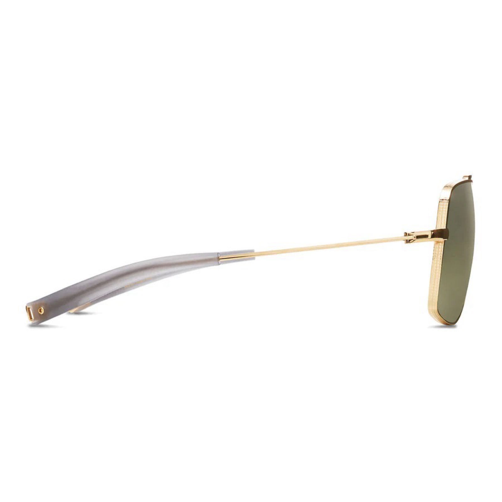 Dettaglio asta occhiali DITA Lancier LSA 107 White Gold Air A03