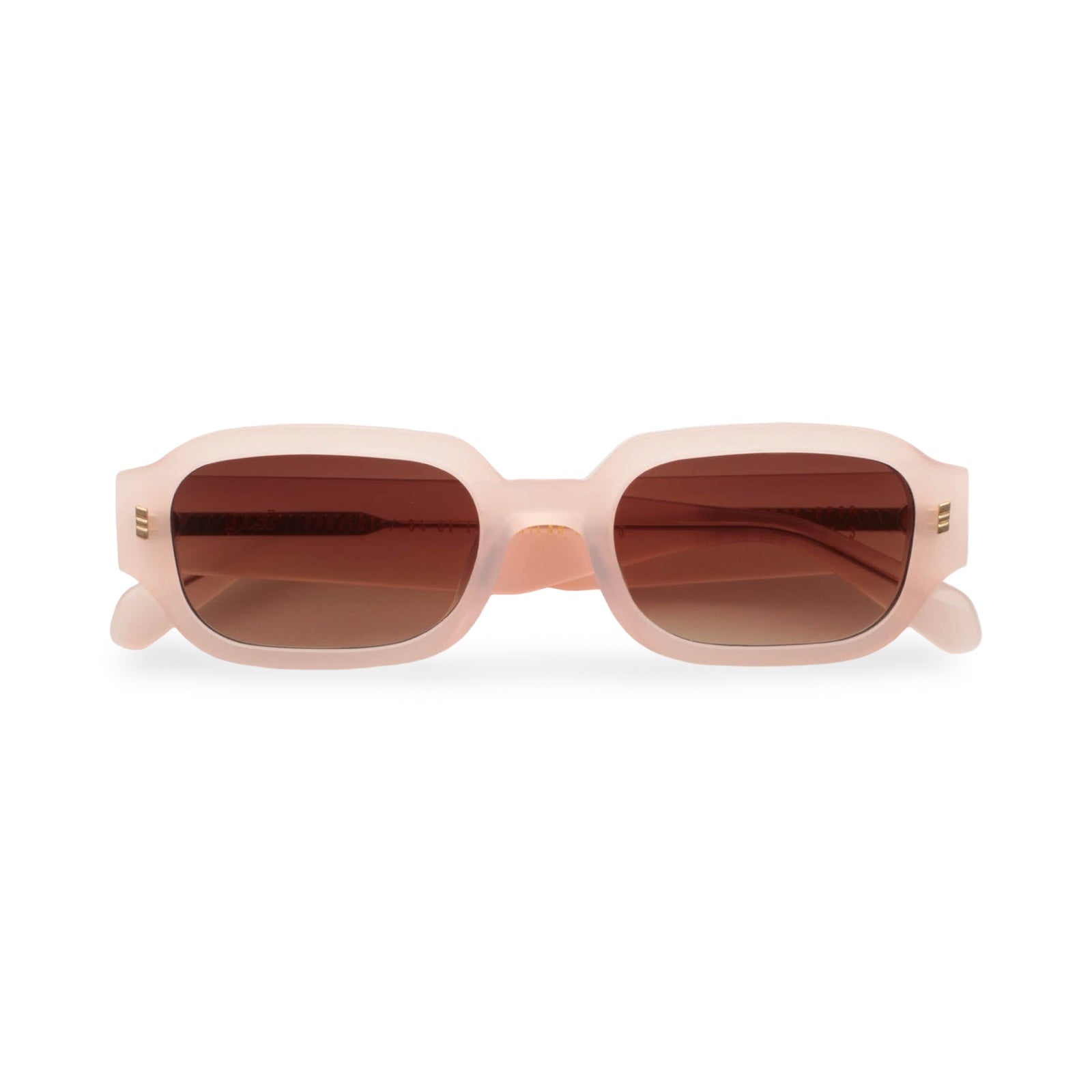 Occhiali da sole in acetato Gast Dear Friday vista frontale pink
