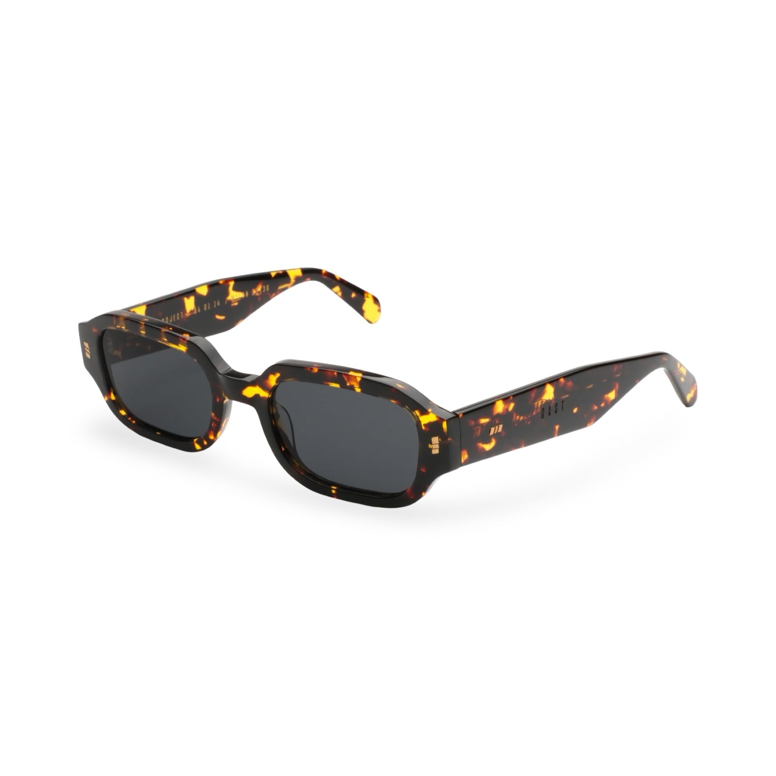 Occhiali da sole in acetato Gast Dear Friday vista in prospettiva havana flame
