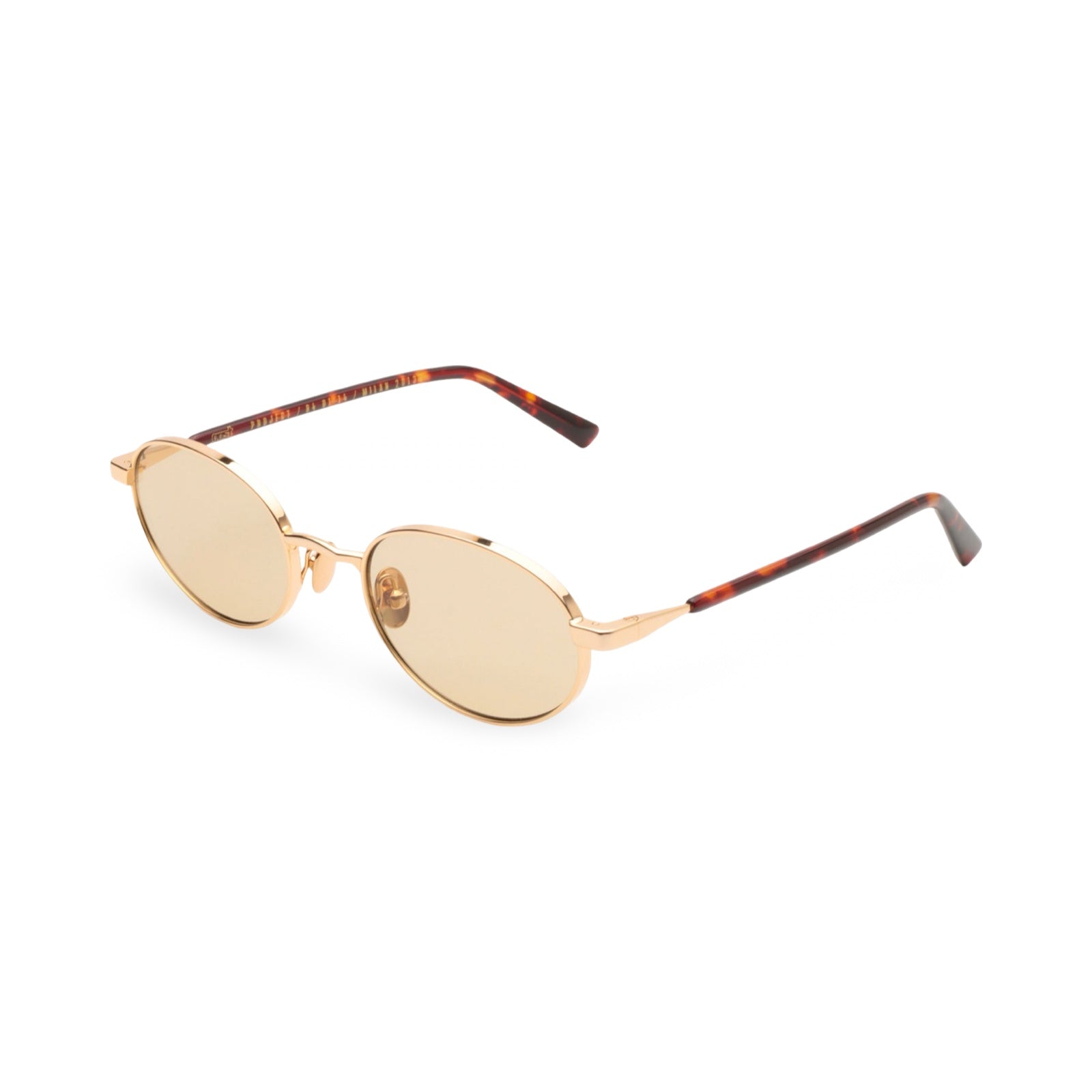 Occhiali da sole in metallo Gast Jade vista in prospettiva gold