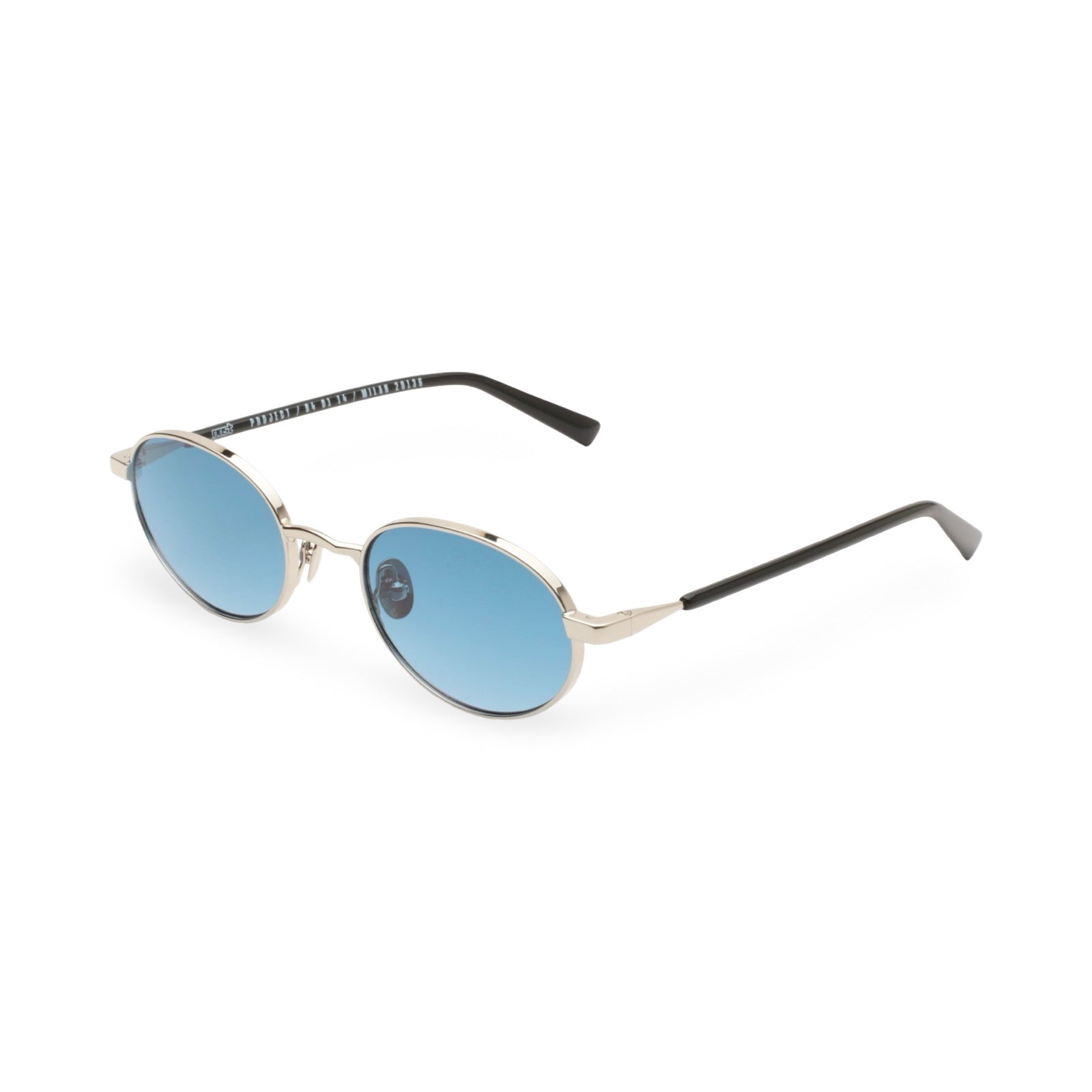 Occhiali da sole in metallo Gast Jade vista in prospettiva silver