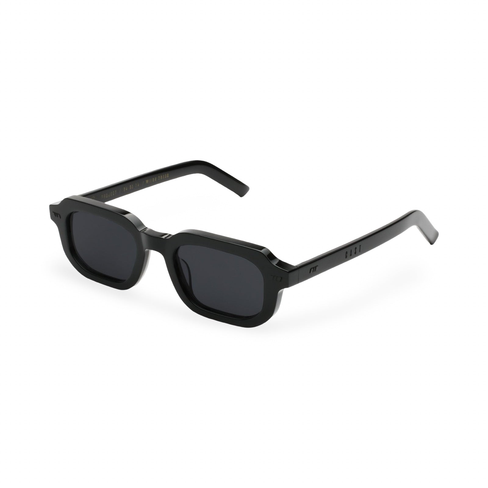 Occhiali da sole in acetato Gast Pai vista in prospettiva black