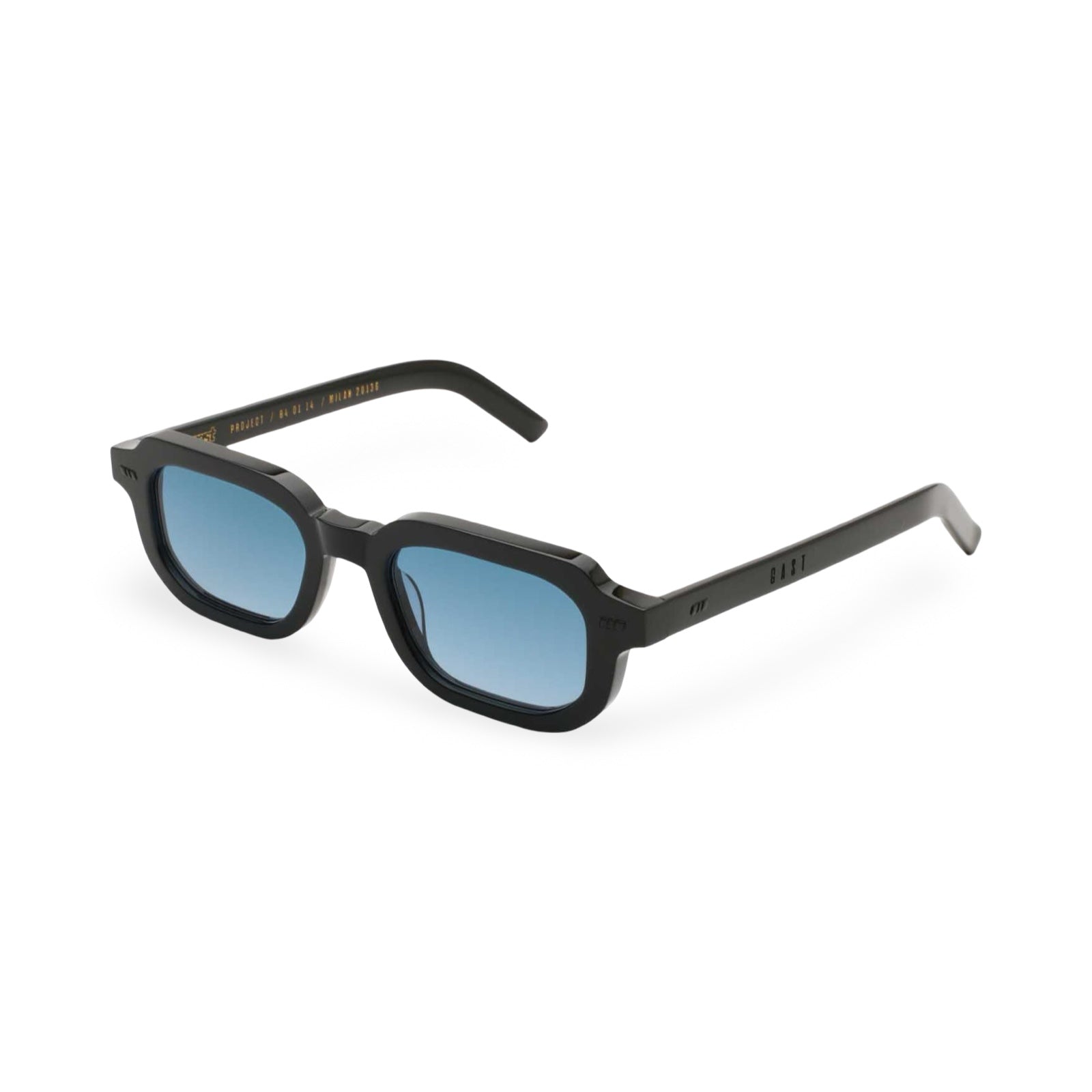 Occhiali da sole in acetato Gast Pai vista in prospettiva gradient blue