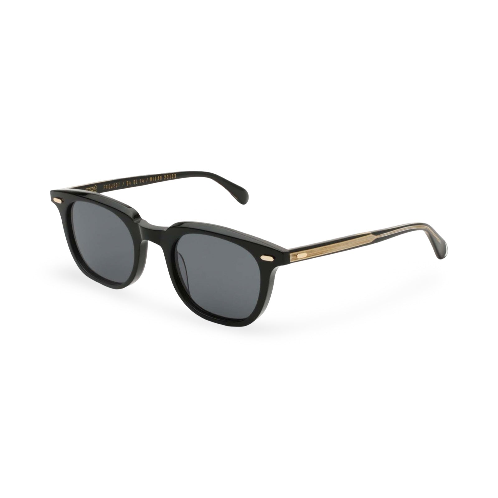 Occhiali Gast Riva vista in prospettiva black gold