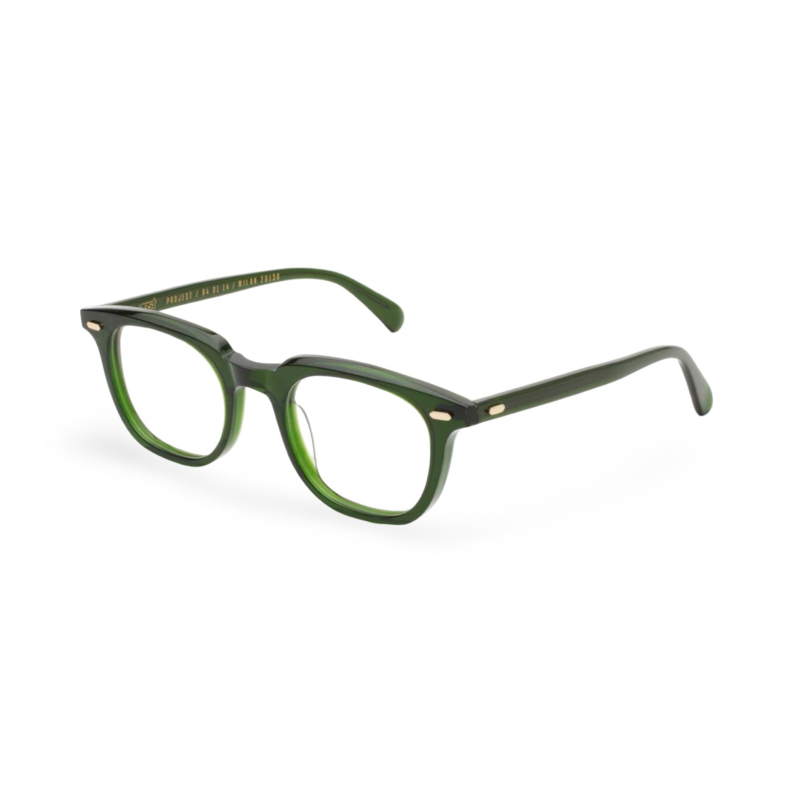 Occhiali da vista Gast Riva vista in prospettiva pine green